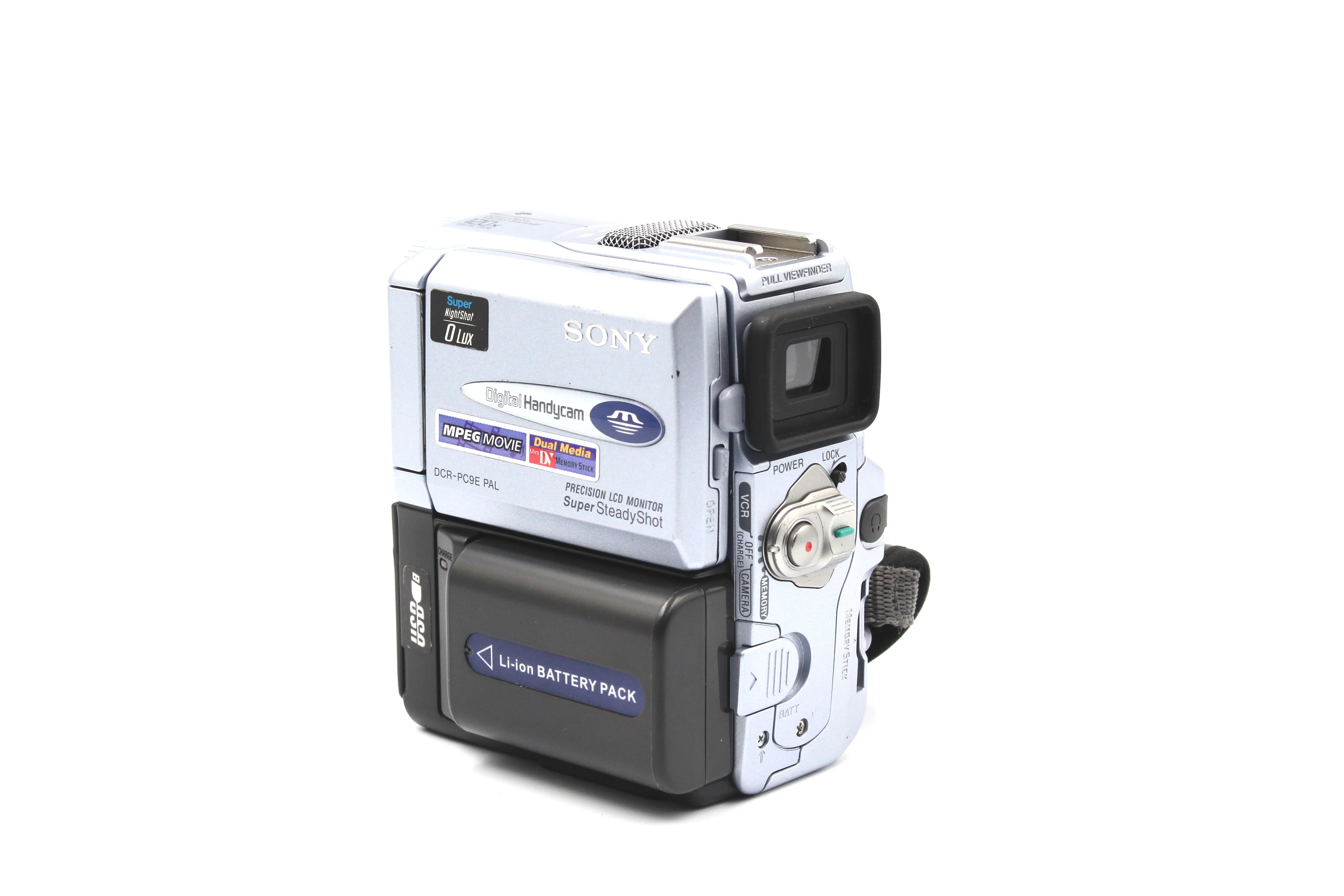 Sony DCR-PC9E MiniDV Tape Digital Video Camcorder Camera - Tested Bundle Excellent - Image 5