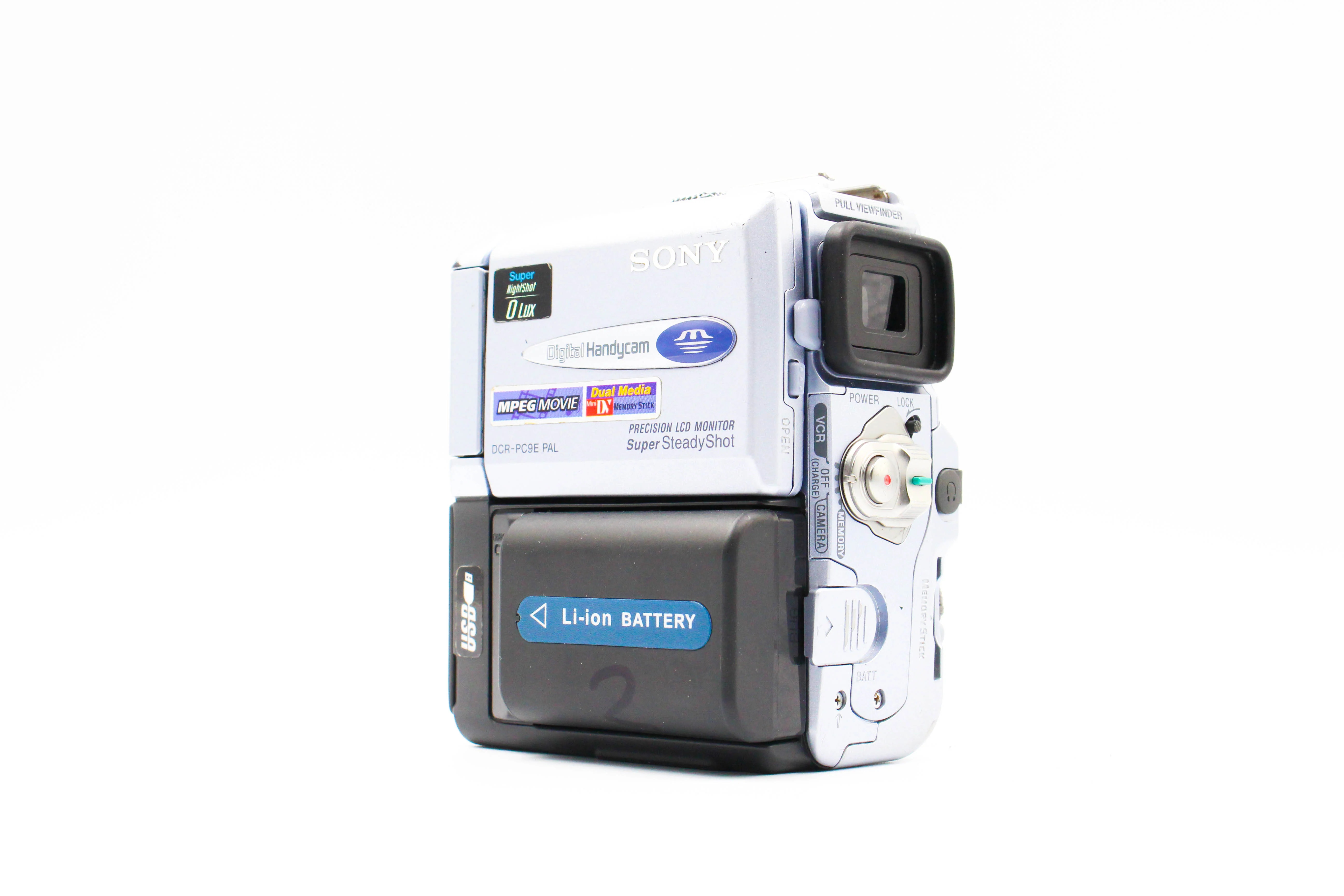 Sony DCR-PC9E MiniDV Tape Digital Video Camcorder Camera - Image 5