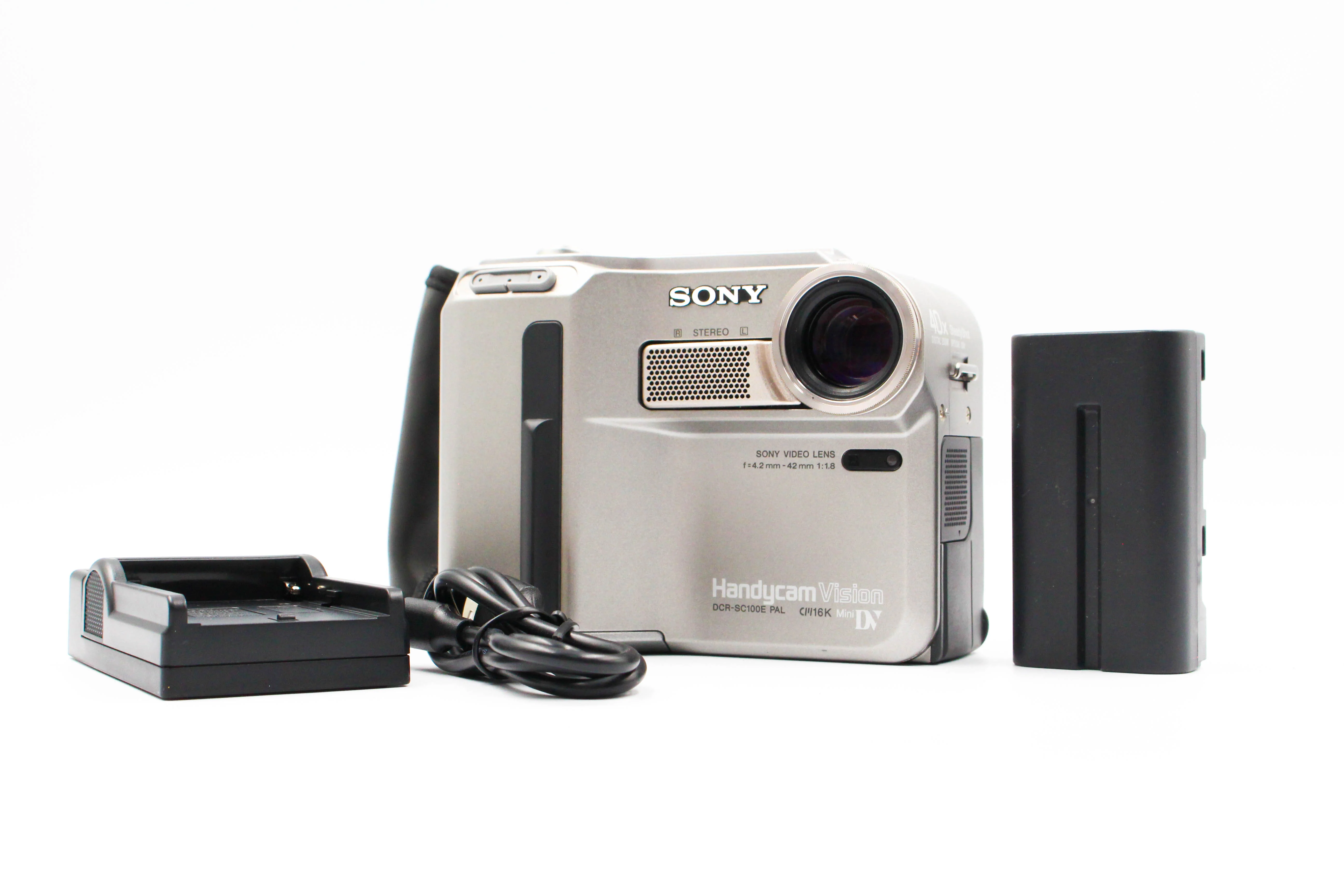 Sony DCR-SC100E MiniDV Tape Digital Video Camcorder Camera - Tested Bundle Excellent - Image 2