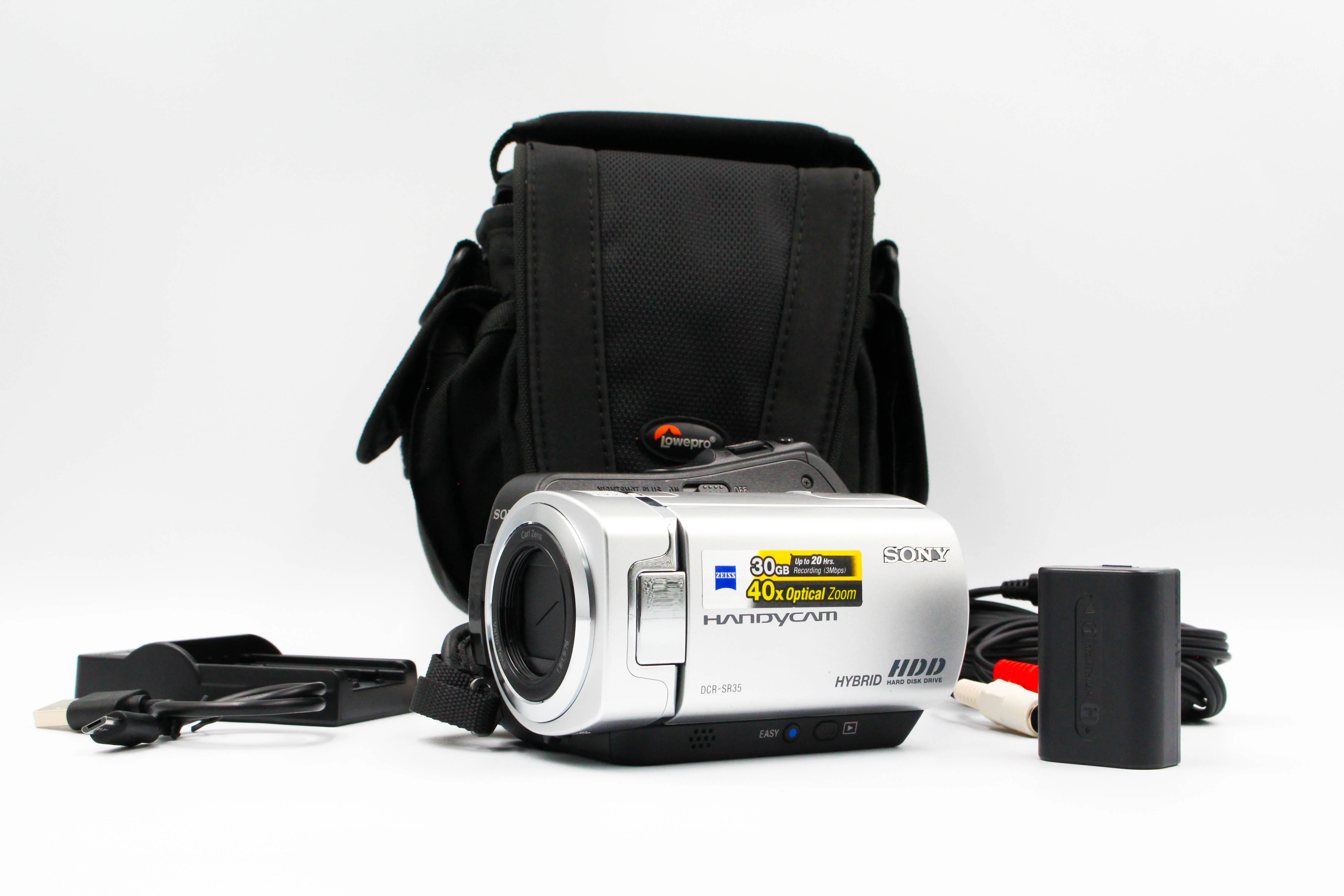 Sony DCR-SR35 HDD Handycam Video Camera Camcorder - Image 2