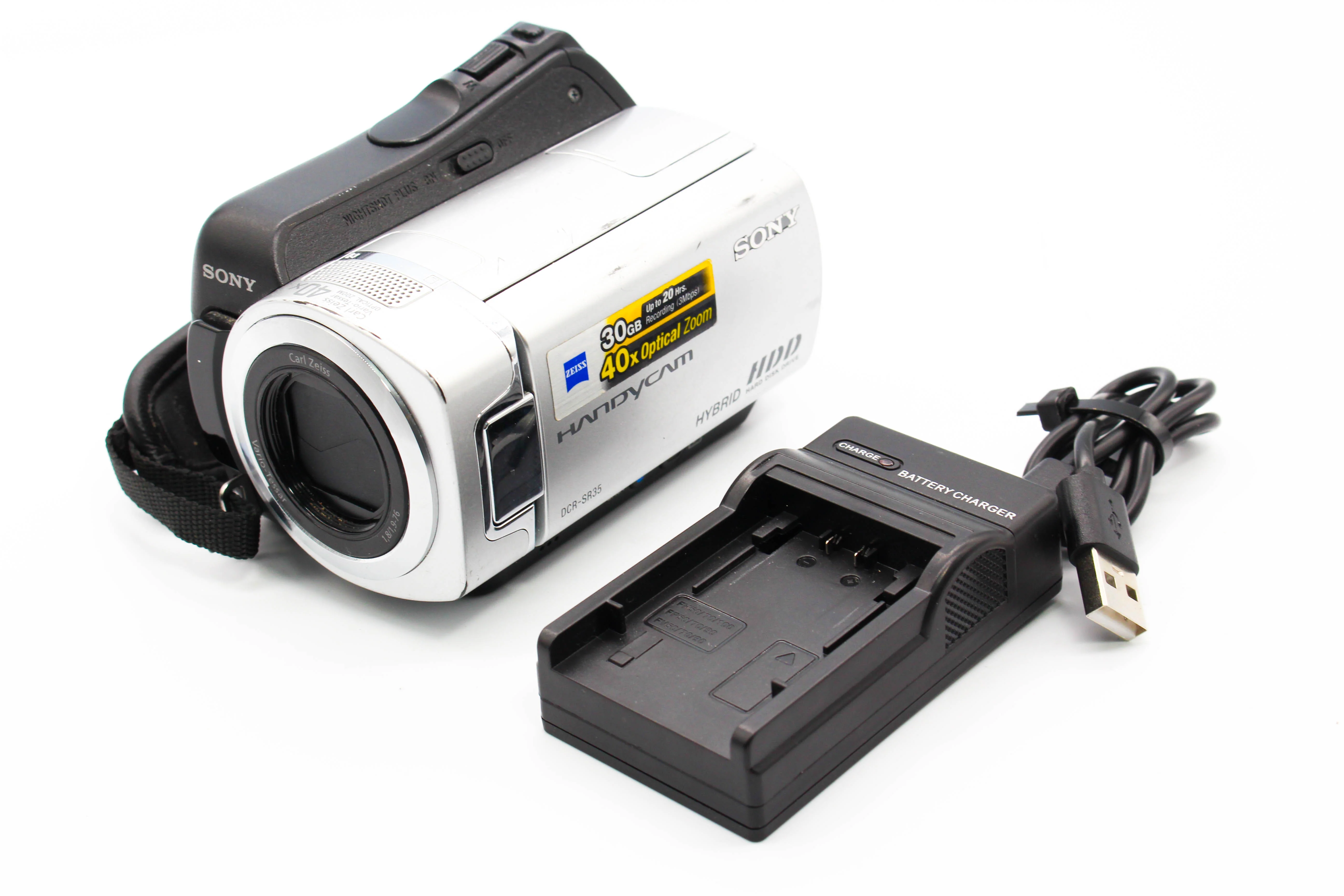 Sony DCR-SR35E HDD HD Digital Video Handycam Camcorder Camera - Tested Bundle - Image 2