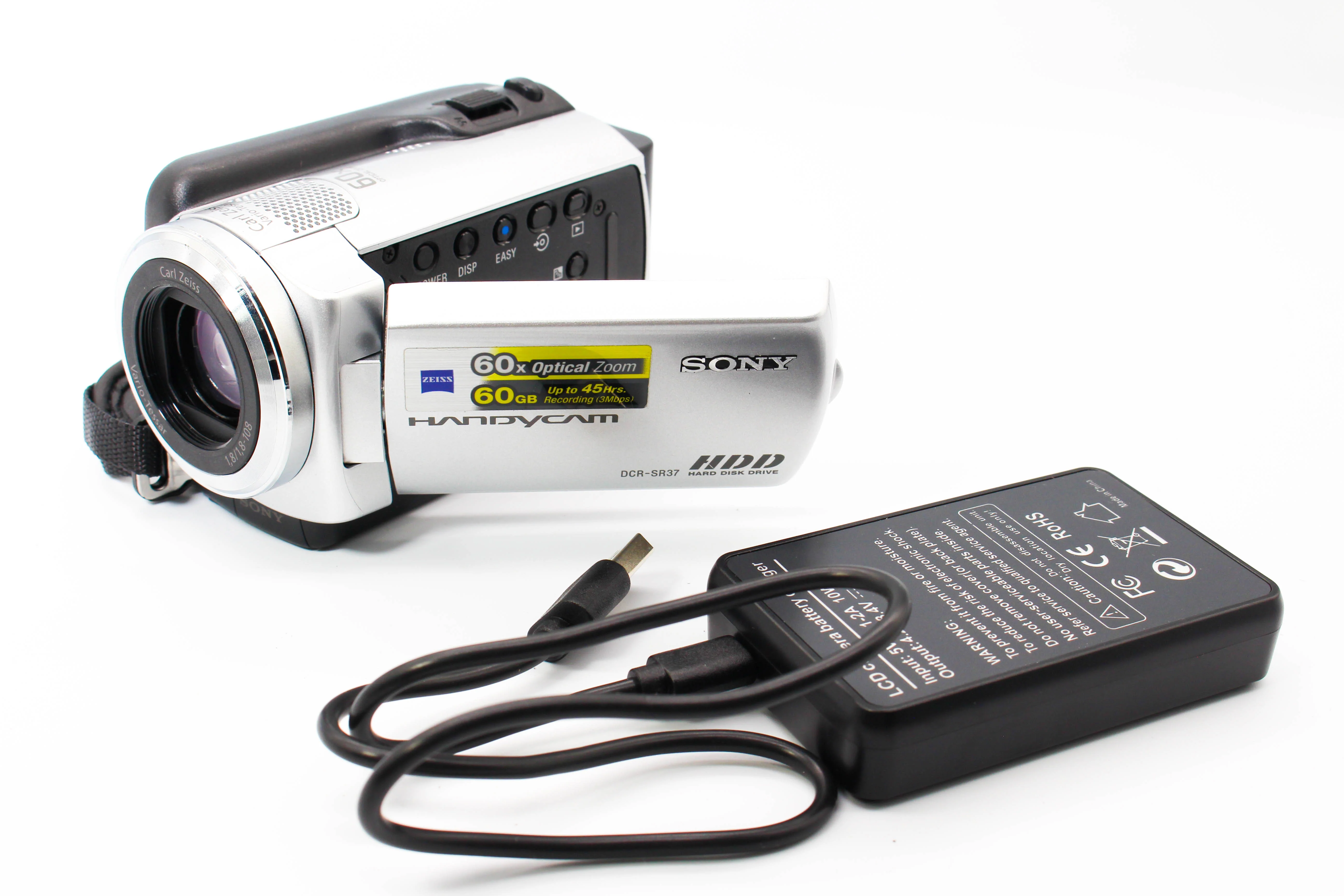 Sony DCR-SR37E HD HDD Digital Video Camcorder - Tested Bundle Excellent - Image 2
