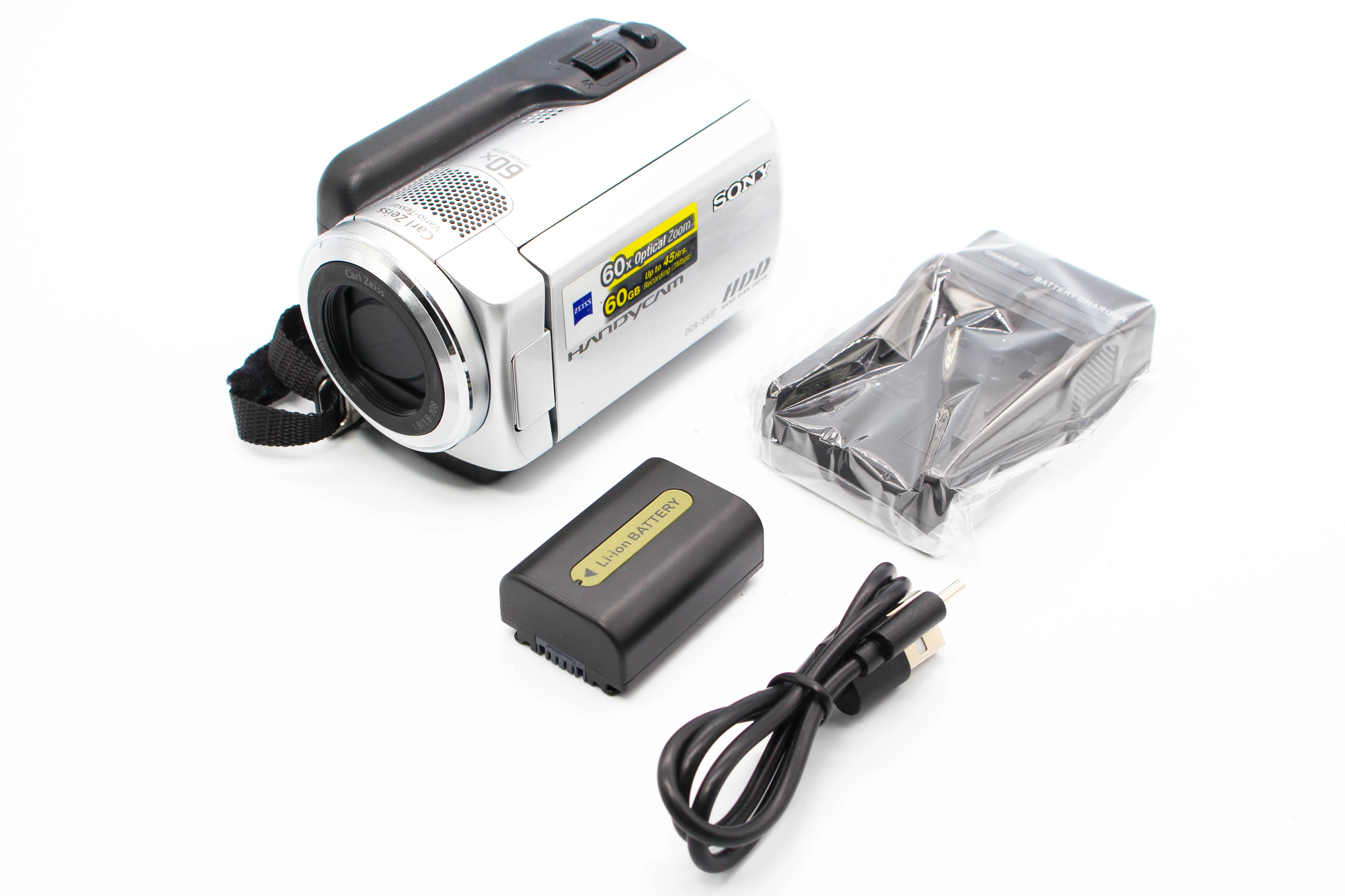 Sony DCR-SR37E HDD HD Digital Video Handycam Camcorder Camera - Tested Bundle Excellent - Image 2