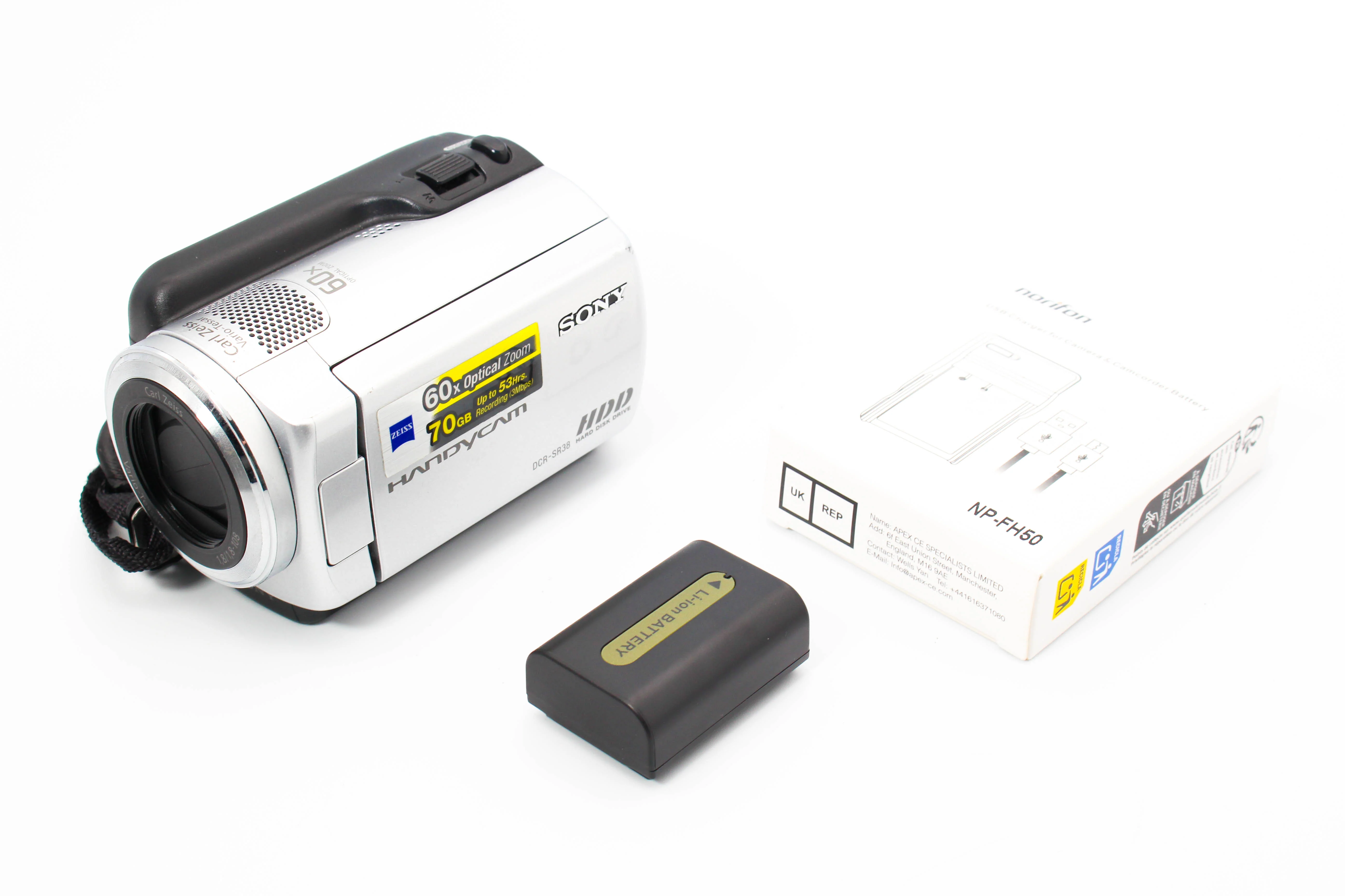 Sony DCR-SR38 HDD Handycam Digital Video Camera Camcorder - Tested Bundle Excellent - Image 2
