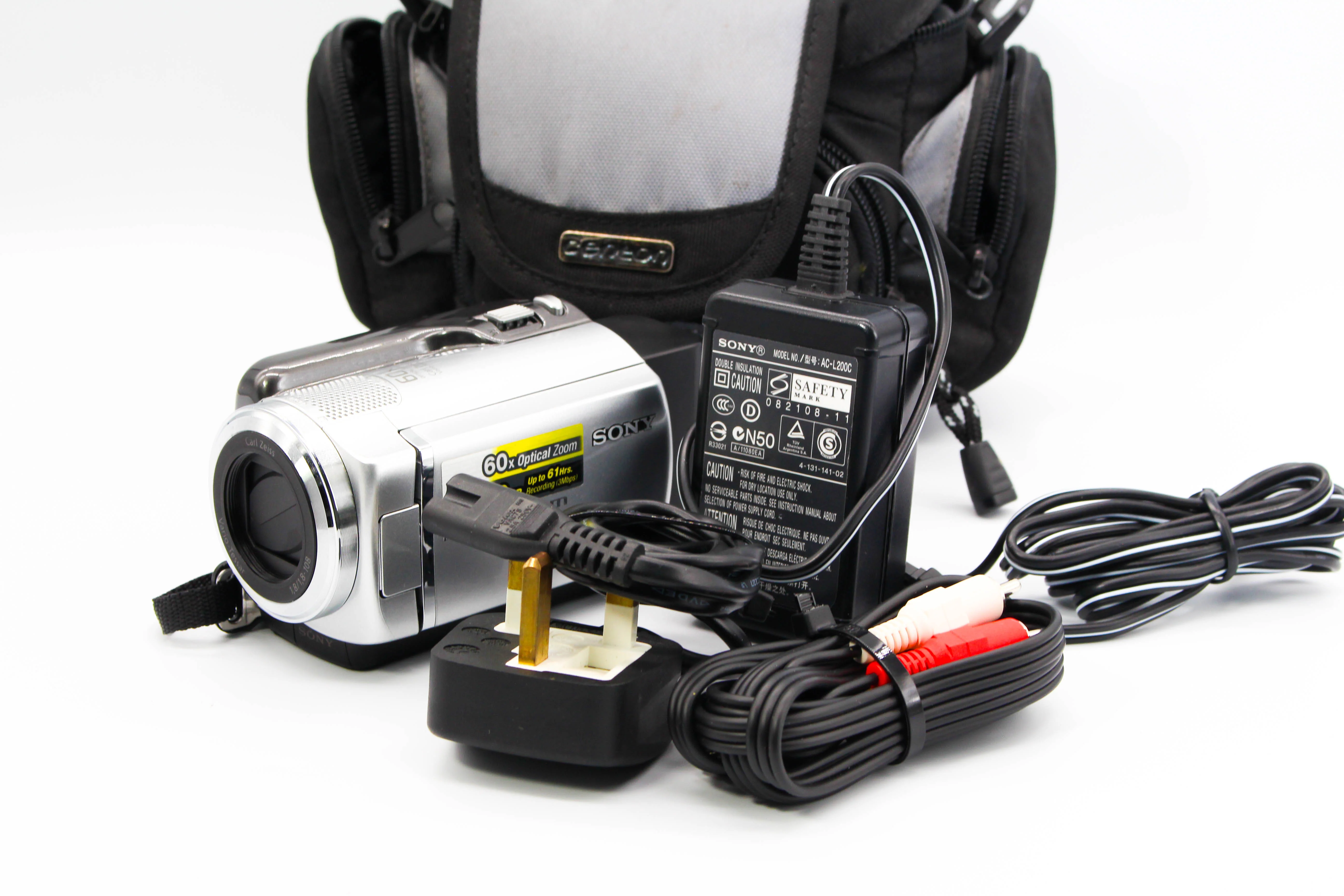 Sony DCR-SR57E HDD HD Video Handycam Camcorder Camera - Tested Bundle Excellent - Image 2