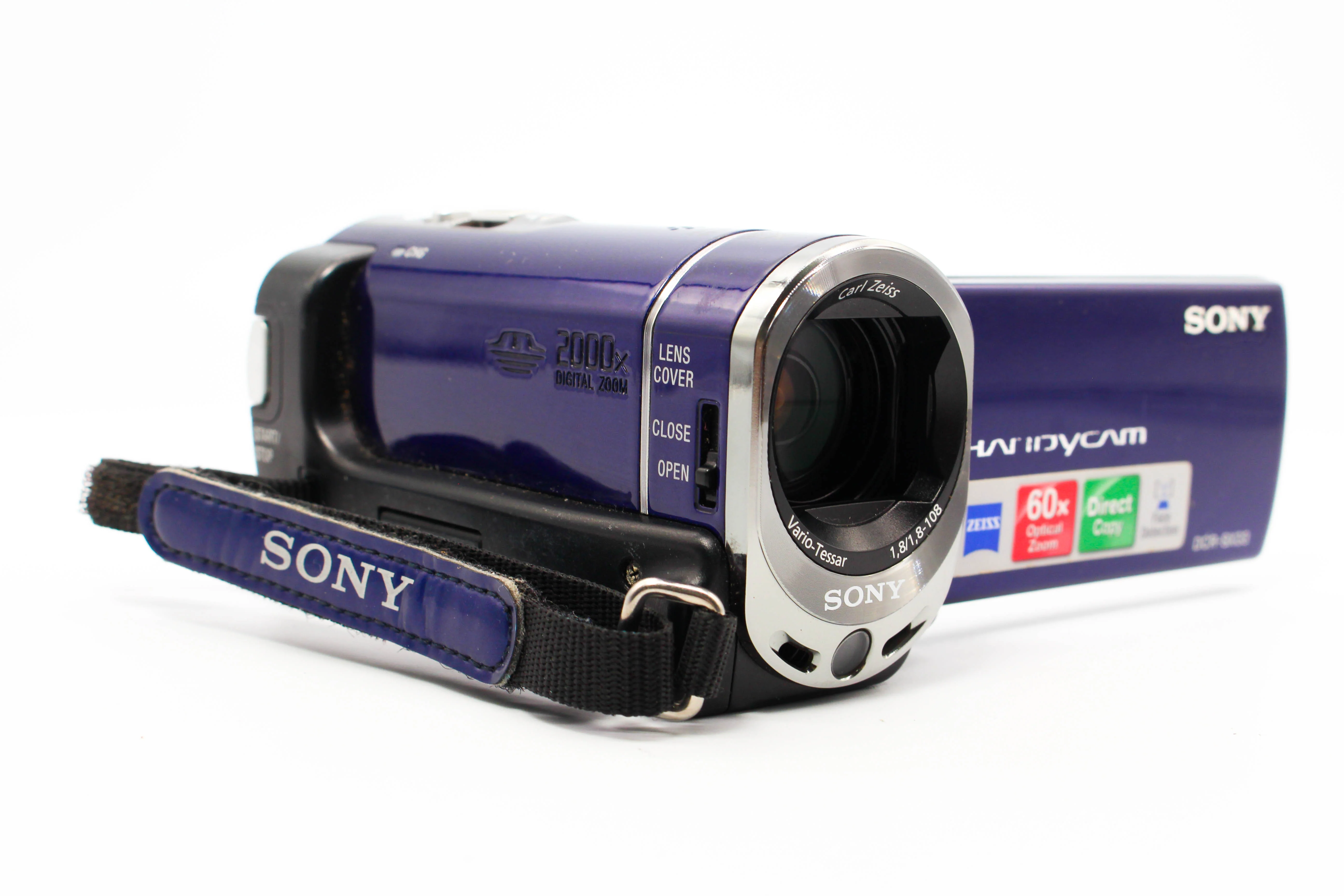 Sony DCR-SX33E SD Card HD Digital Video Handycam Camcorder Camera (Blue) - Tested Bundle Good - Image 3