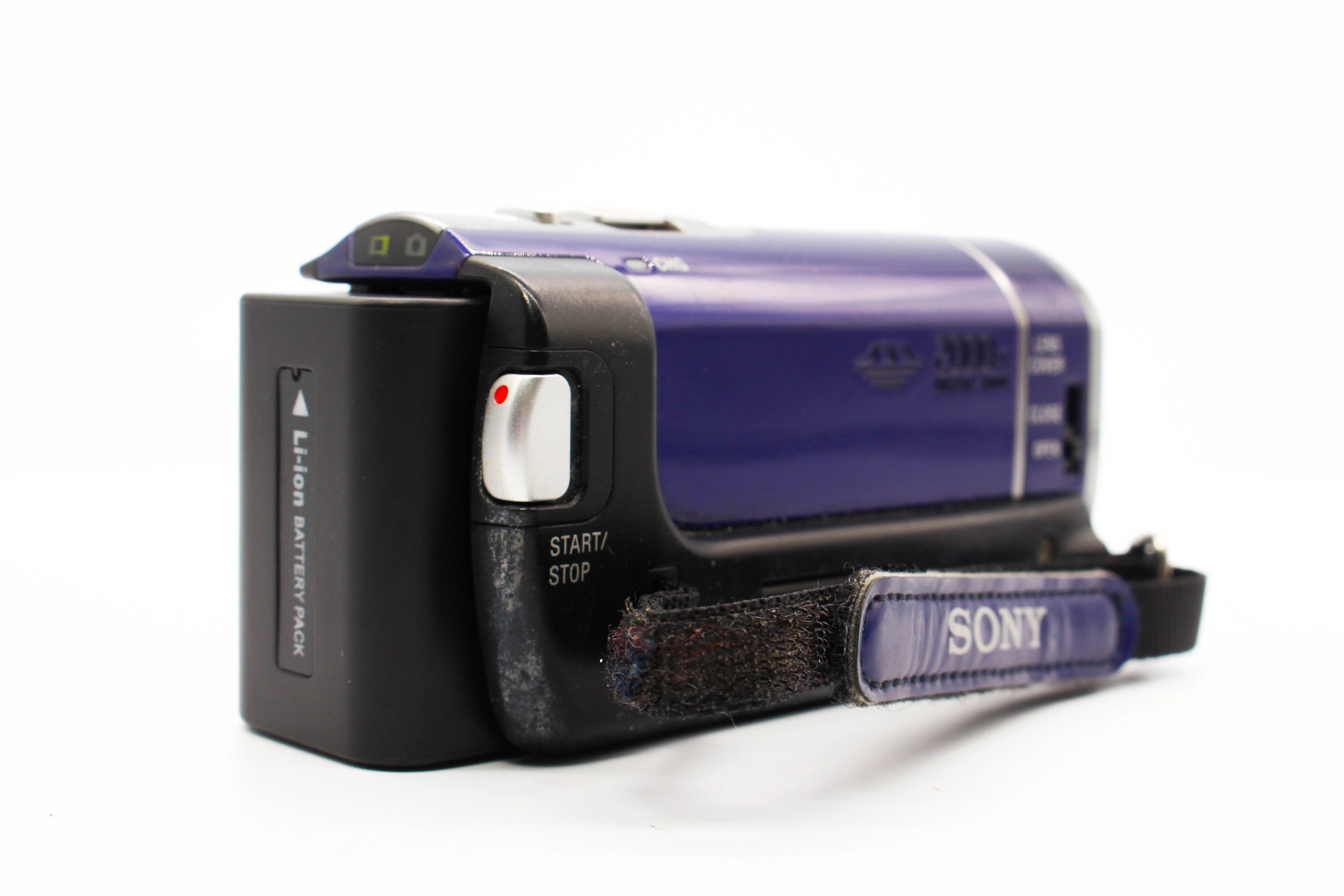 Sony DCR-SX33E SD Card HD Digital Video Handycam Camcorder Camera (Blue) - Tested Bundle Good - Image 4