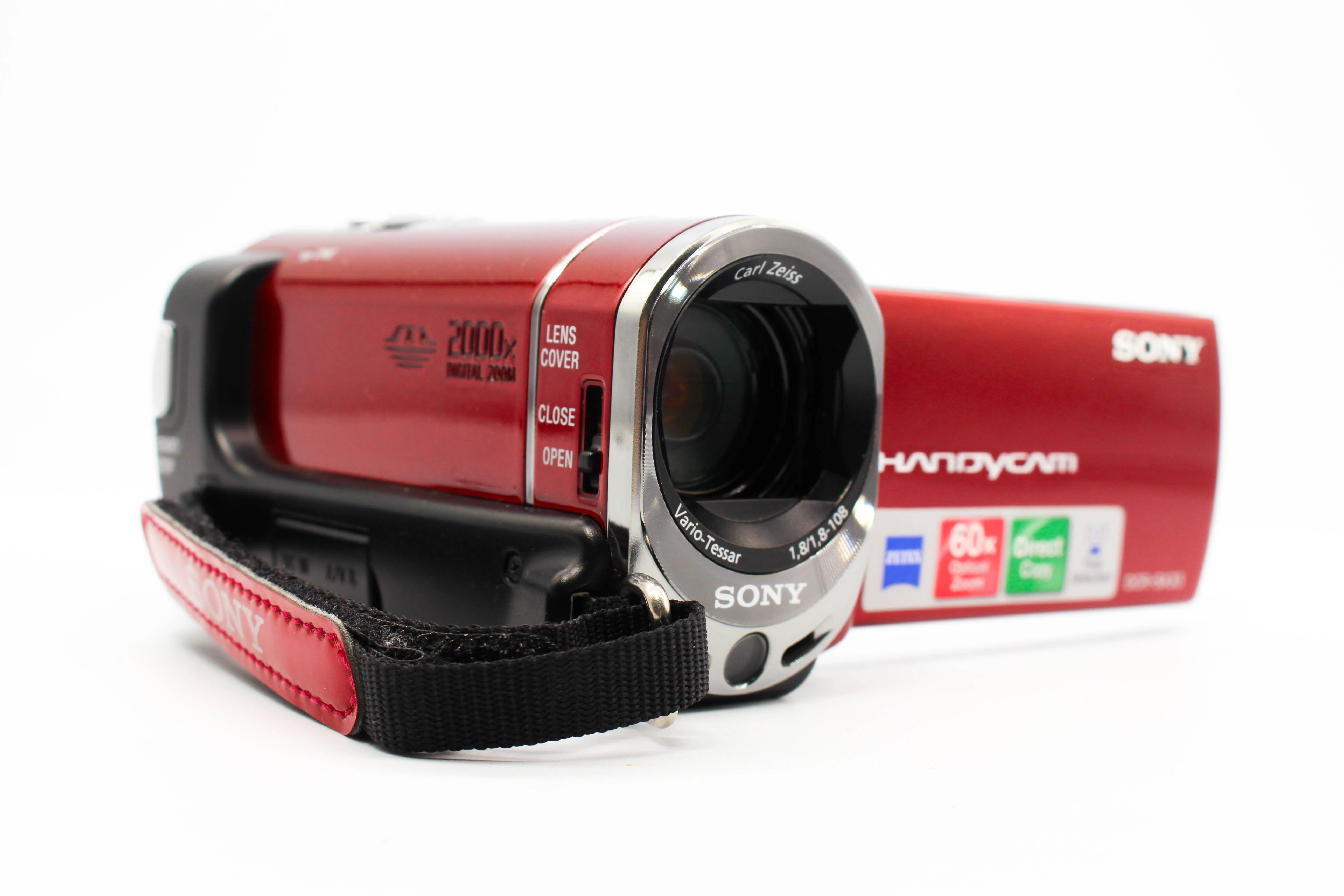 Sony DCR-SX33E SD Card HD Digital Video Handycam Camcorder Camera (Red) - Tested Bundle Excellent - Image 3