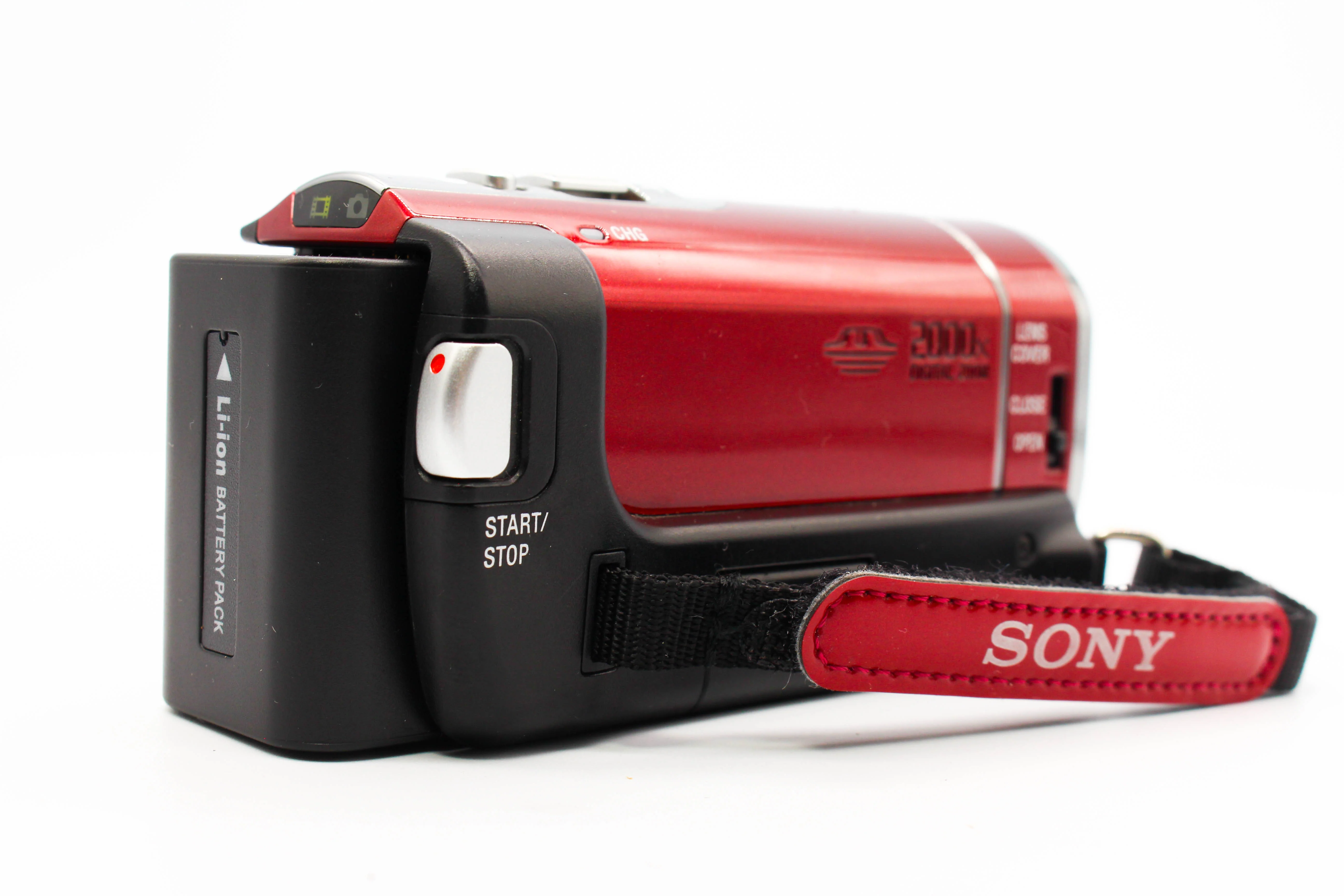 Sony DCR-SX33E SD Card HD Digital Video Handycam Camcorder Camera (Red) - Tested Bundle Excellent - Image 4