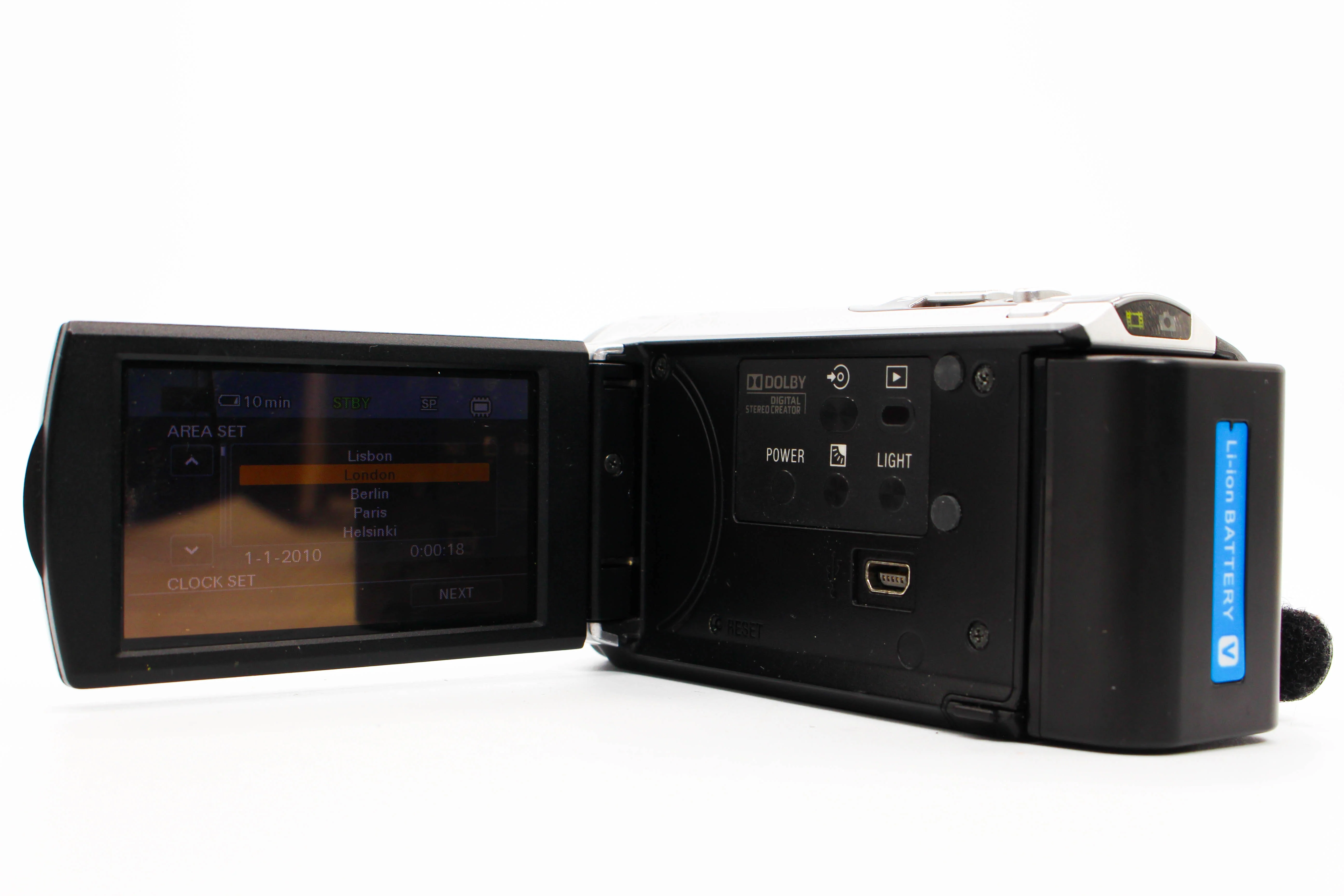 Sony DCR-SX34E SD Card HD Digital Video Handycam Camcorder Camera - Tested Bundle Excellent - Image 3