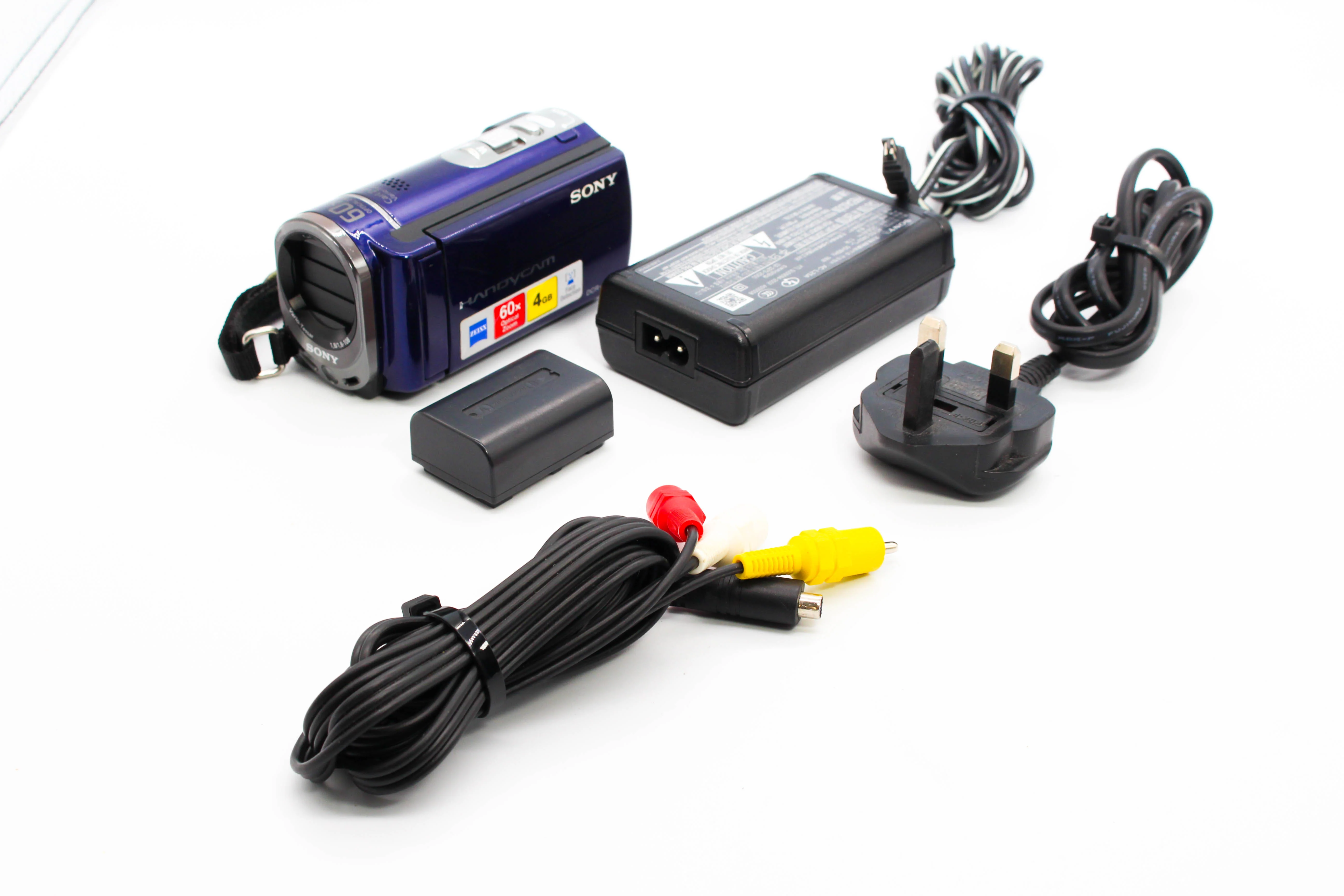 Sony DCR-SX44 NTSC SD Card HD Digital Video Handycam Camcorder Camera - Tested Bundle Excellent - Image 2