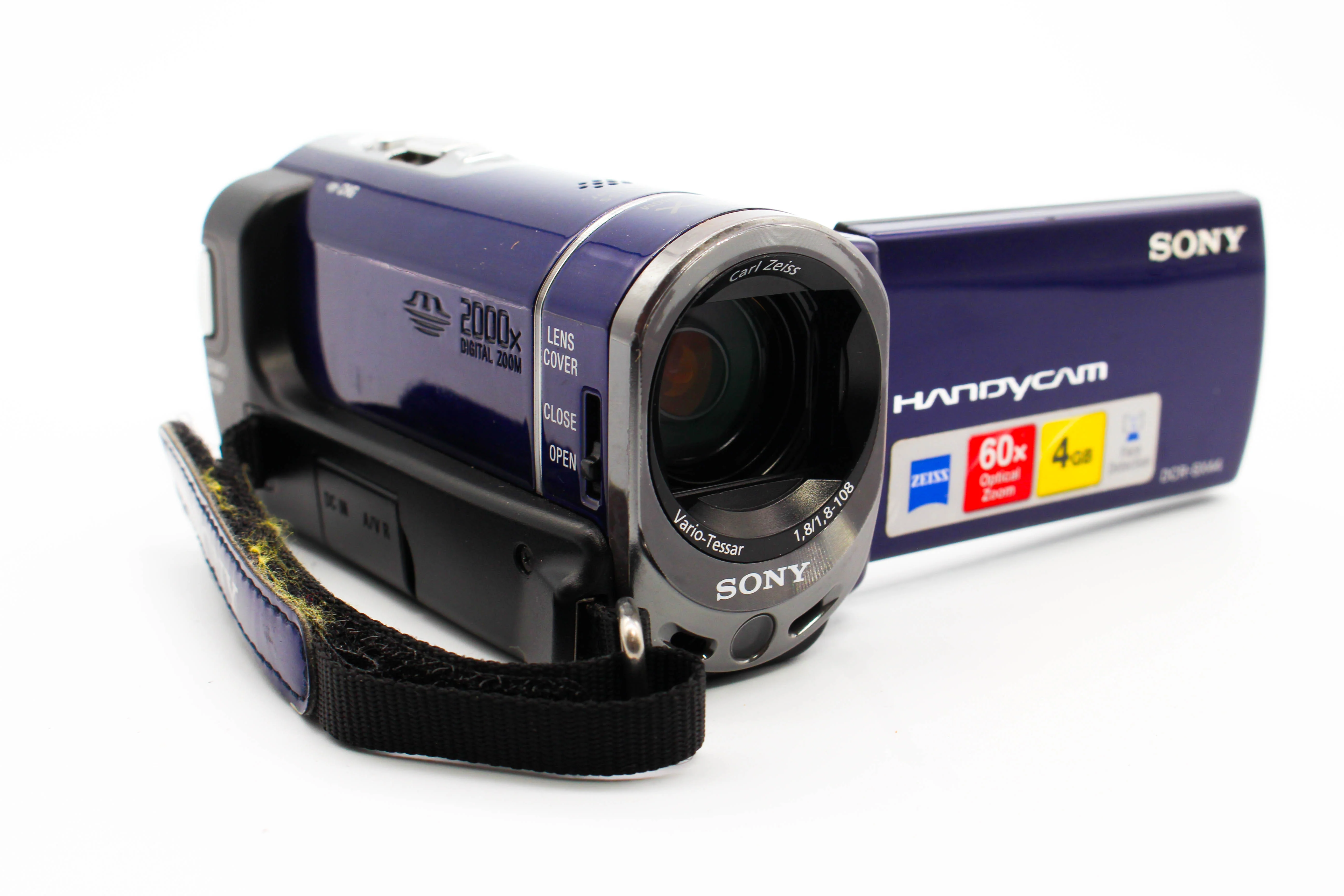Sony DCR-SX44 NTSC SD Card HD Digital Video Handycam Camcorder Camera - Tested Bundle Excellent - Image 3