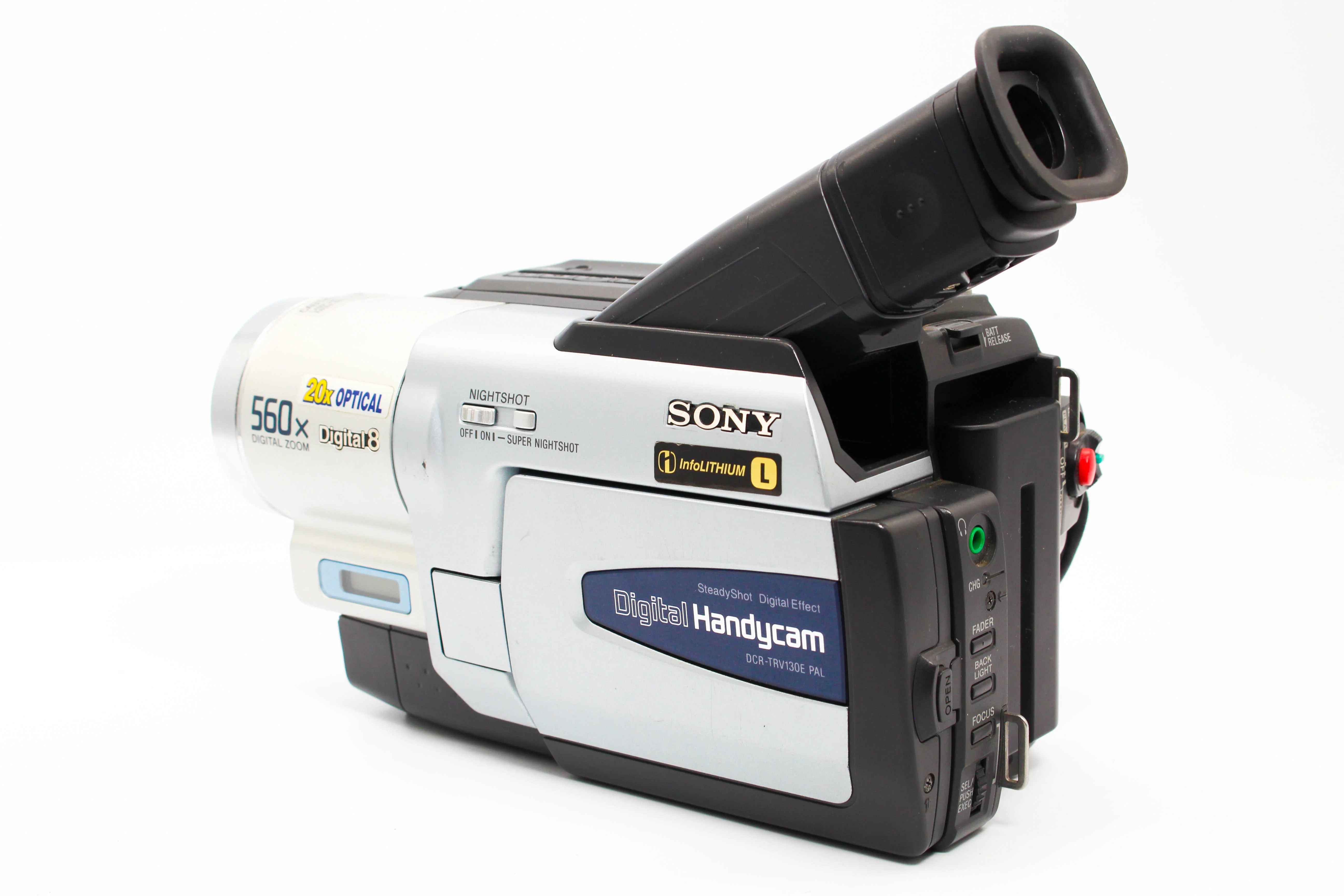 Sony DCR-TRV130E Digital8 Hi8 Video8 Handycam Camcorder Camera - Tested Bundle Excellent - Image 4