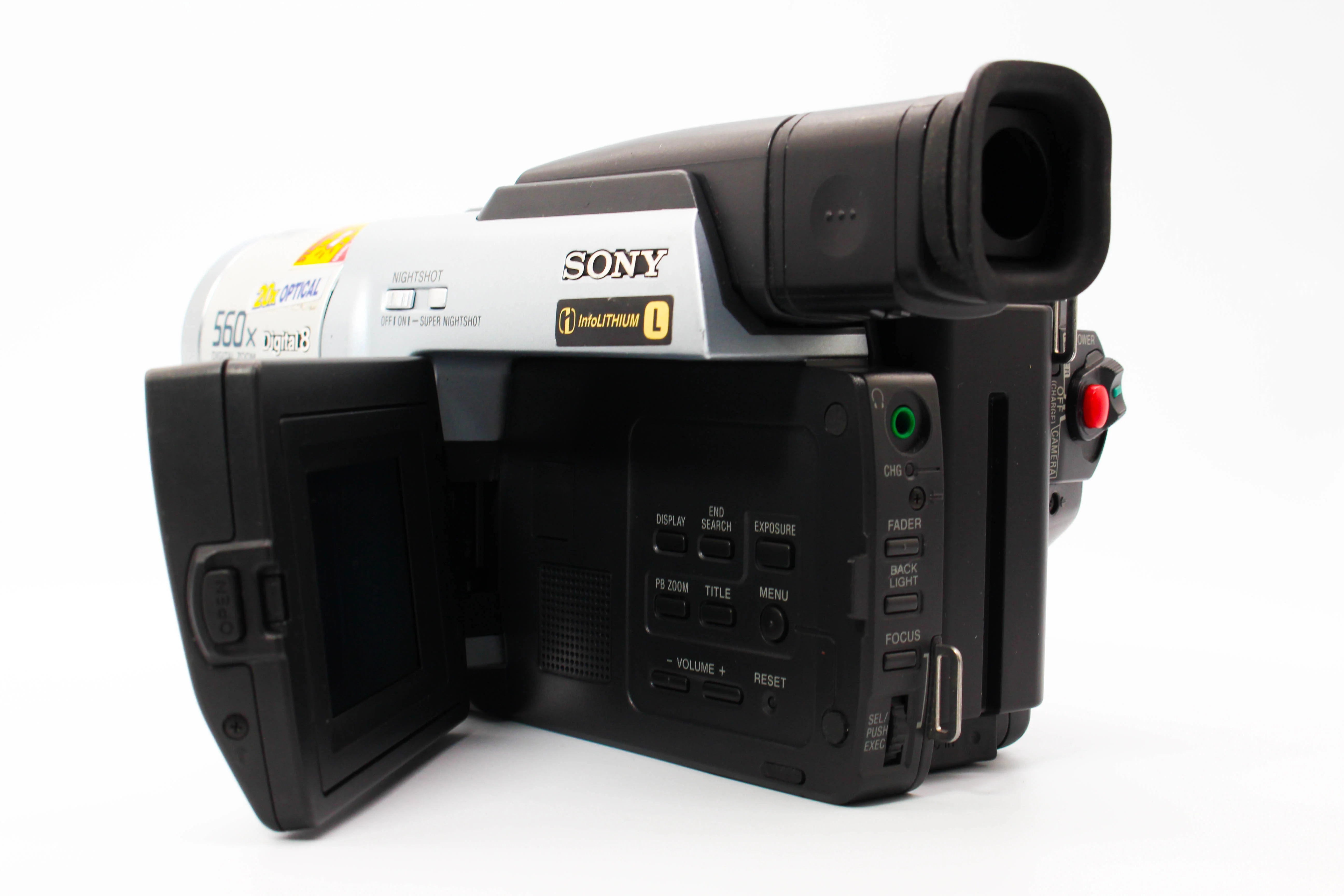 Sony DCR-TRV130E Digital8 Hi8 Video8 Handycam Tape Digital Video Camcorder - Tested Bundle Good - Image 5