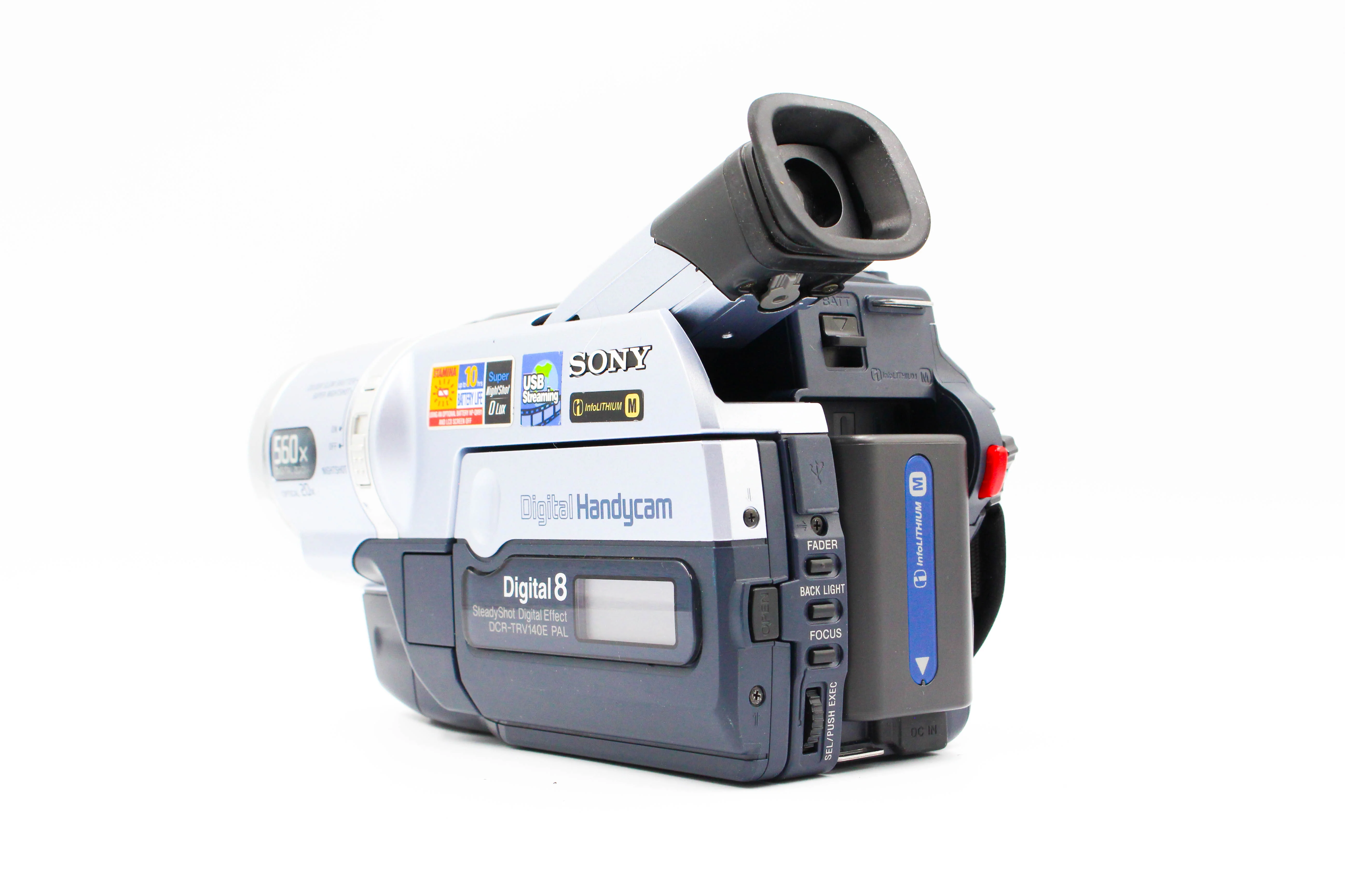 Sony DCR-TRV140E Digital8 Camcorder Digital Video Camera - Image 4