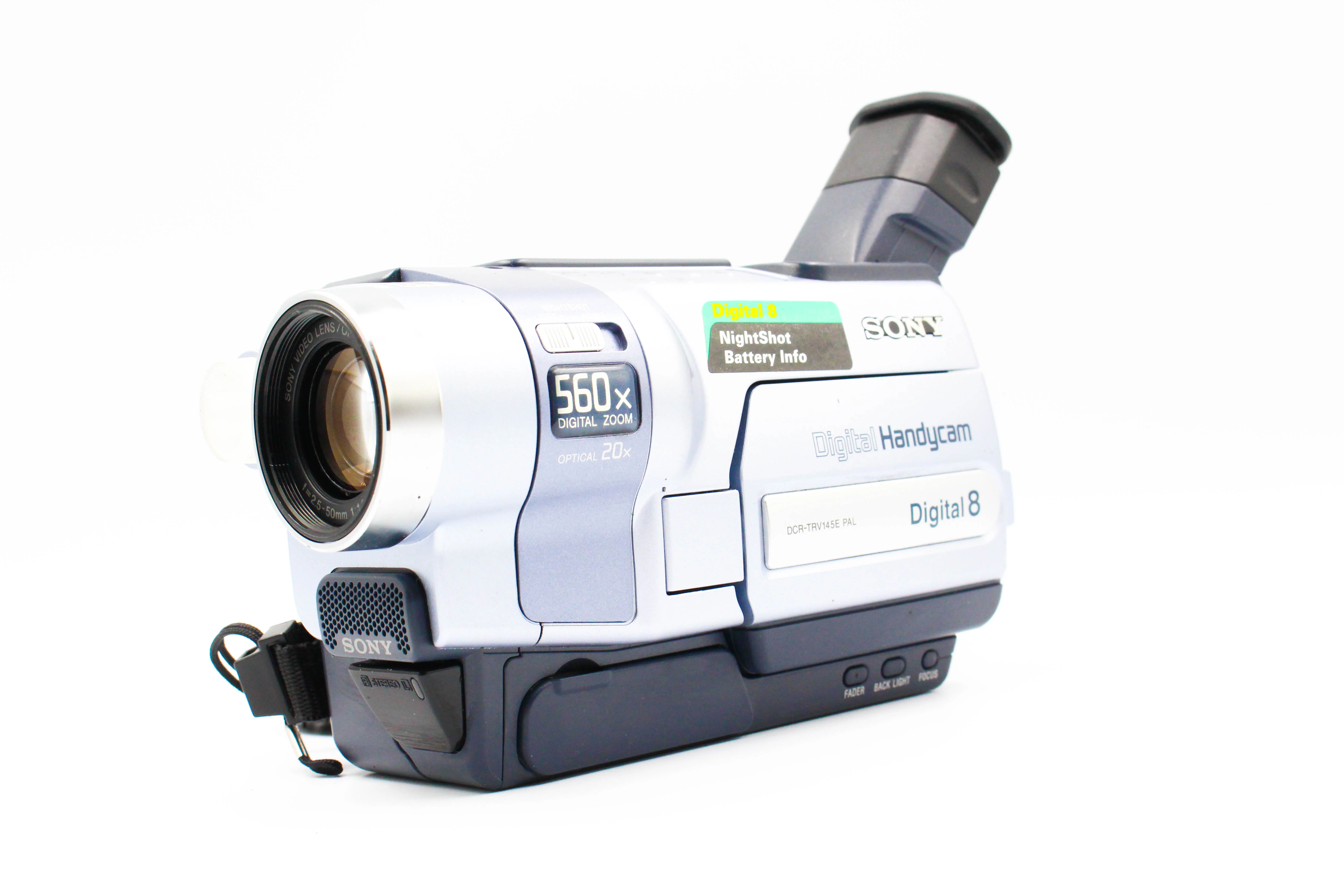 Sony DCR-TRV145E Digital8 Tape Camcorder Digital Video Camera (Tapeless Only) - Image 3