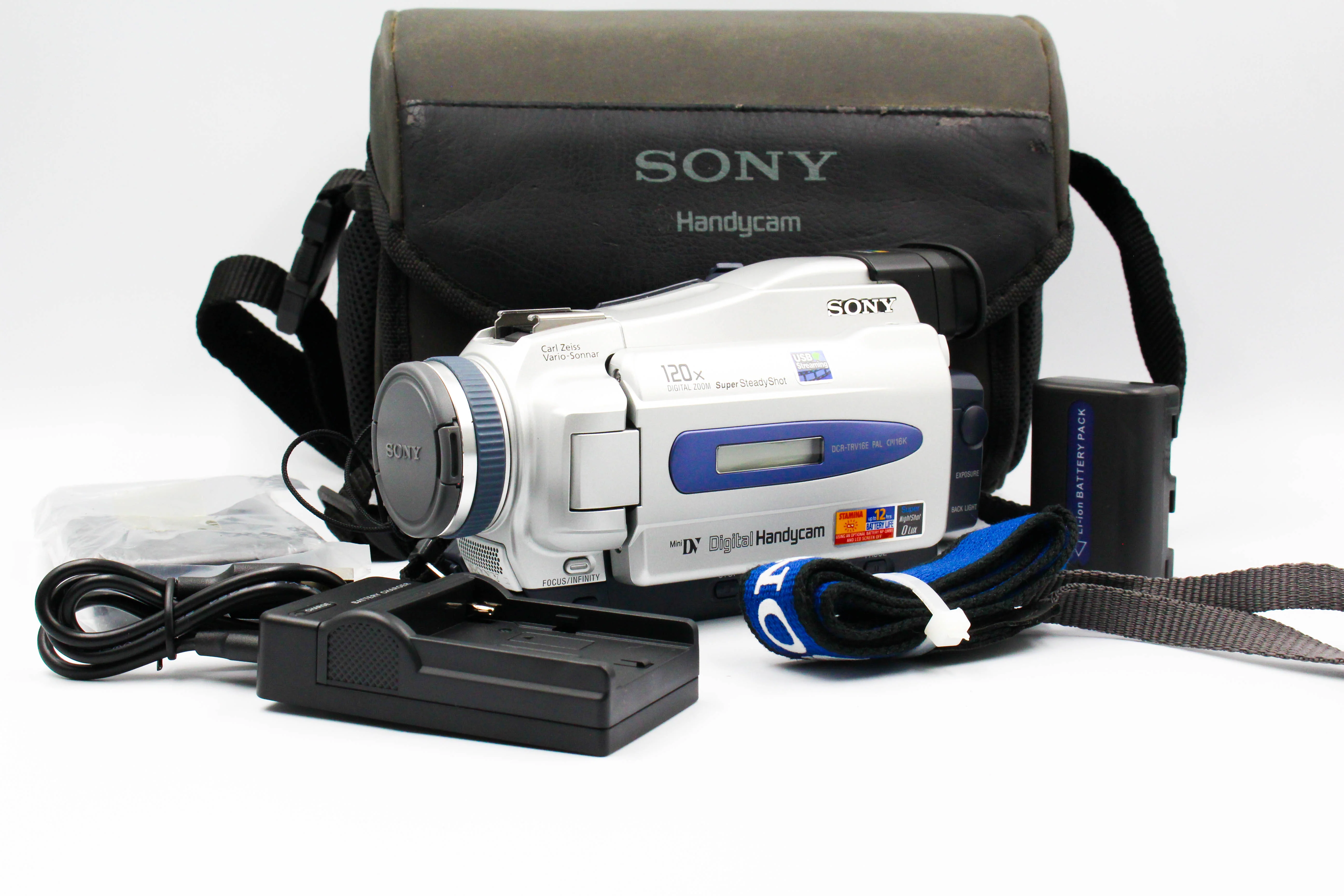 Sony DCR-TRV16E MiniDV Handycam Digital Video Camera Camcorder  - Tested Bundle - Image 2