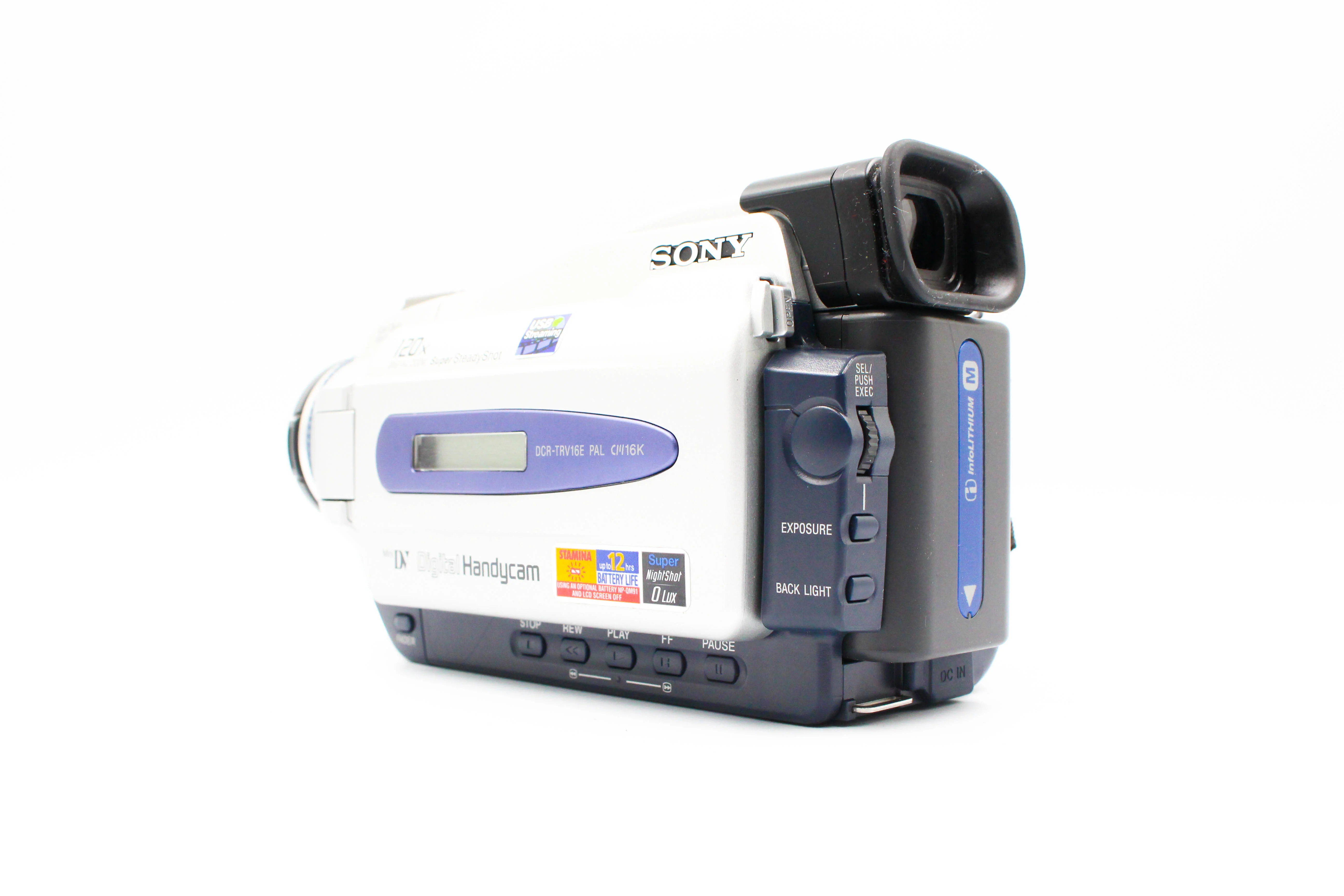 Sony DCR-TRV16E MiniDV Tape Retro Video Camera Camcorder - Image 5