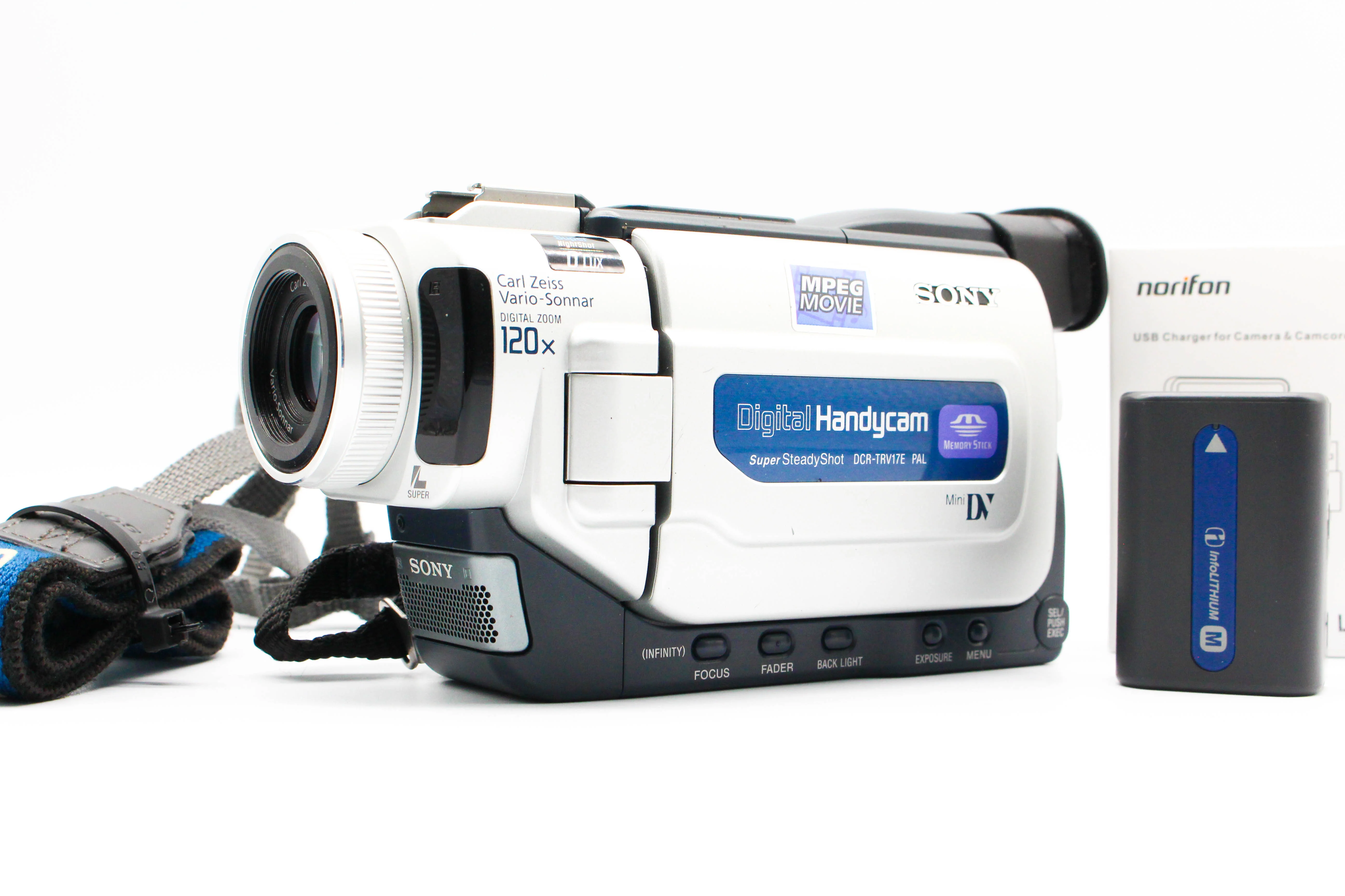 Sony DCR-TRV17E MiniDV Handycam Digital Video Camera Camcorder - Tested Bundle Good - Image 2