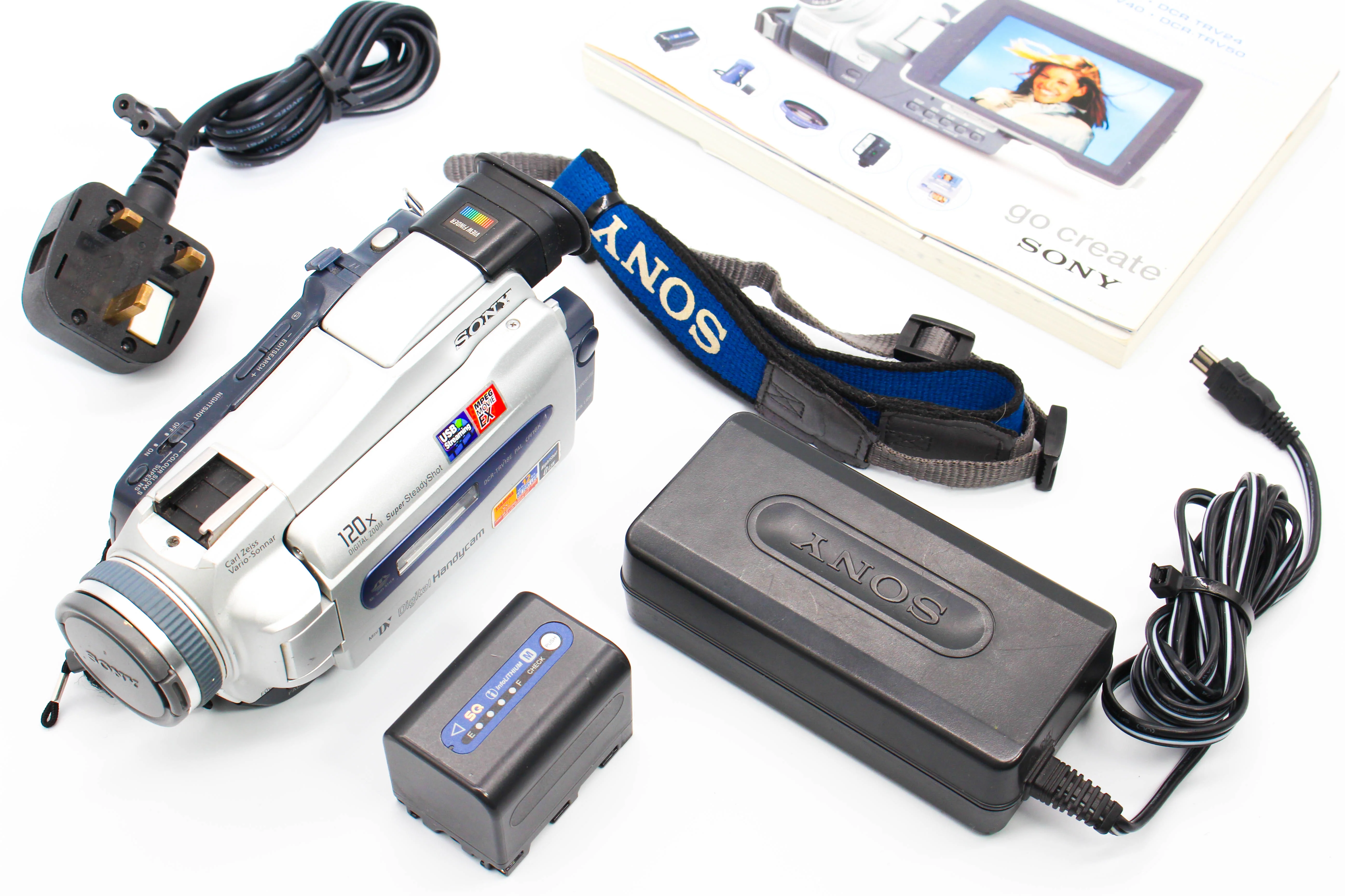 Sony DCR-TRV18E MiniDV Video Handycam Camcorder Camera - Tested Bundle Excellent - Image 2