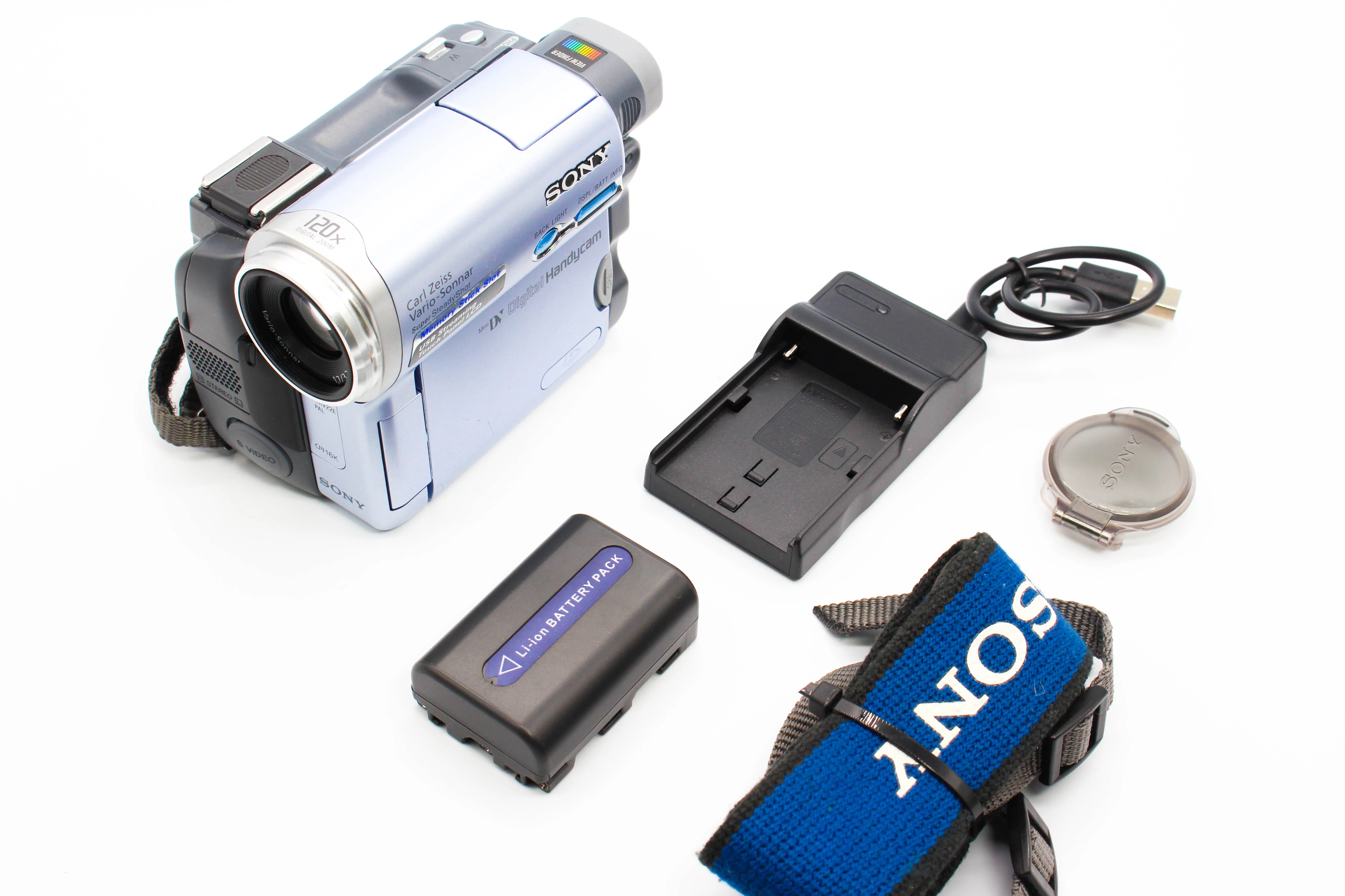 Sony DCR-TRV22E MiniDV Video Handycam Camcorder Camera (Read) - Tested Bundle Excellent - Image 2