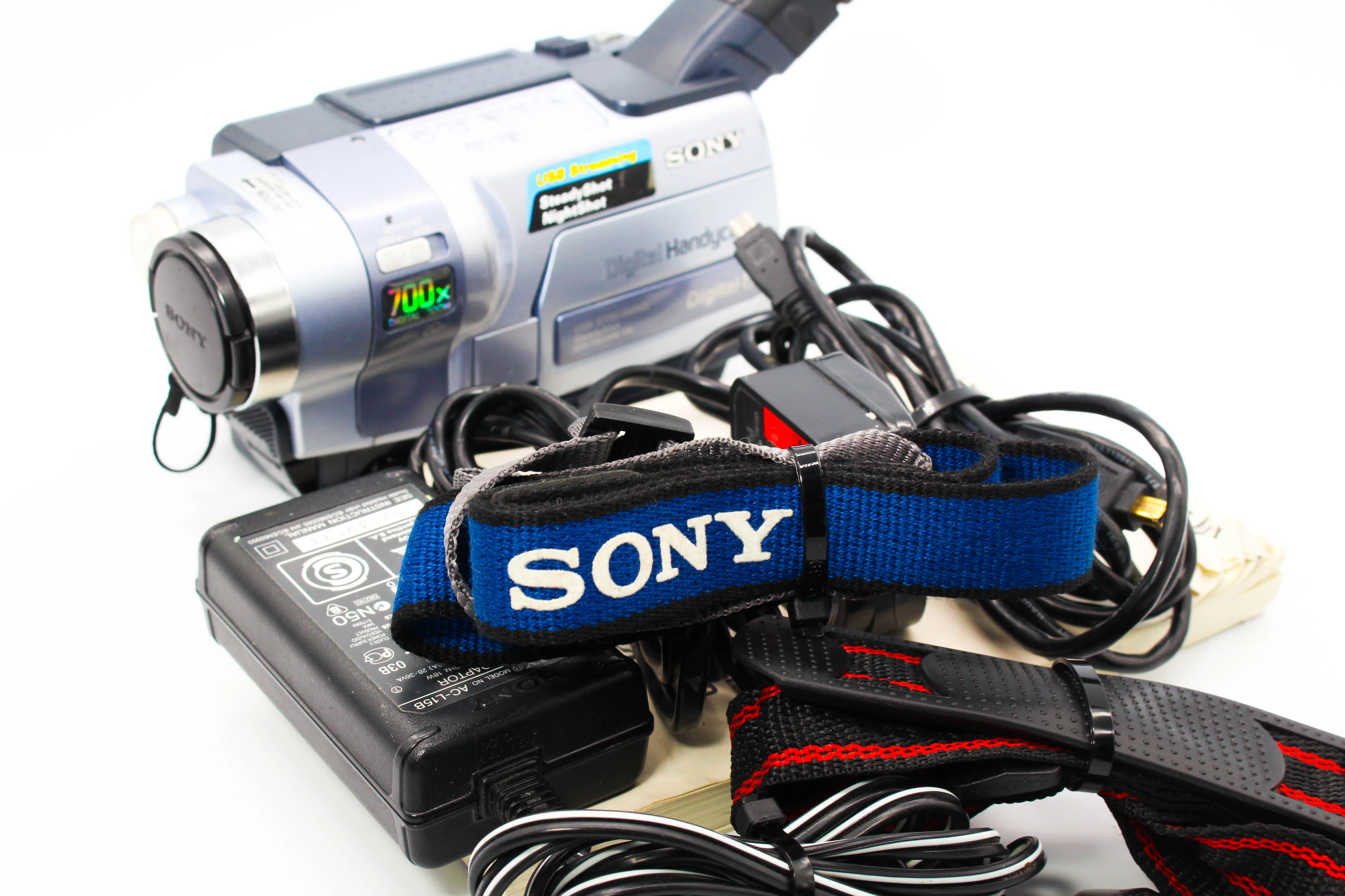 Sony DCR-TRV245E Digital8 Hi8 Video8 Handycam Digital Video Camcorder - Tested Bundle - Image 2