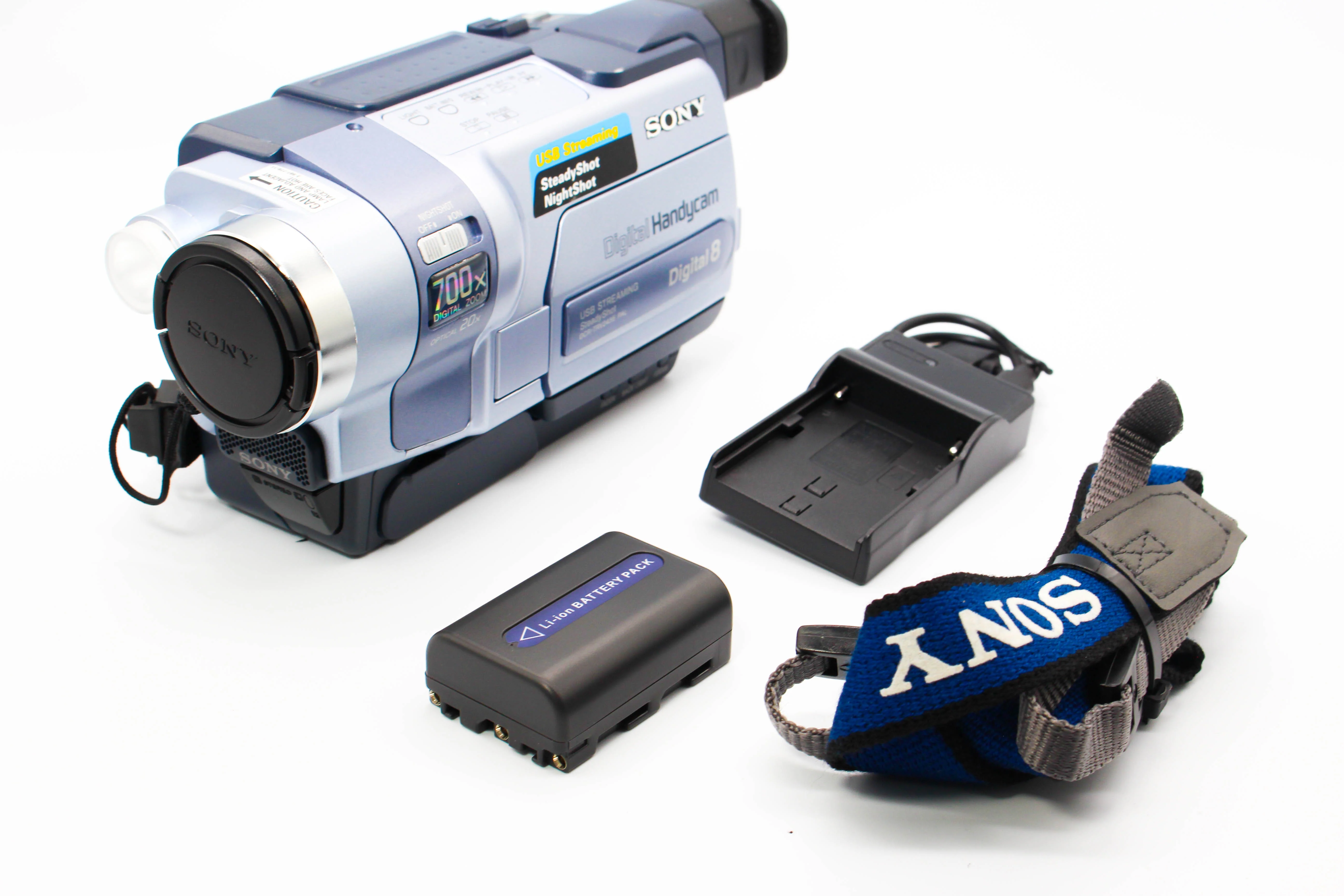 Sony DCR-TRV245E Digital8 Hi8 Video8 Handycam Tape Digital Video Camcorder - Tested Bundle Excellent - Image 2
