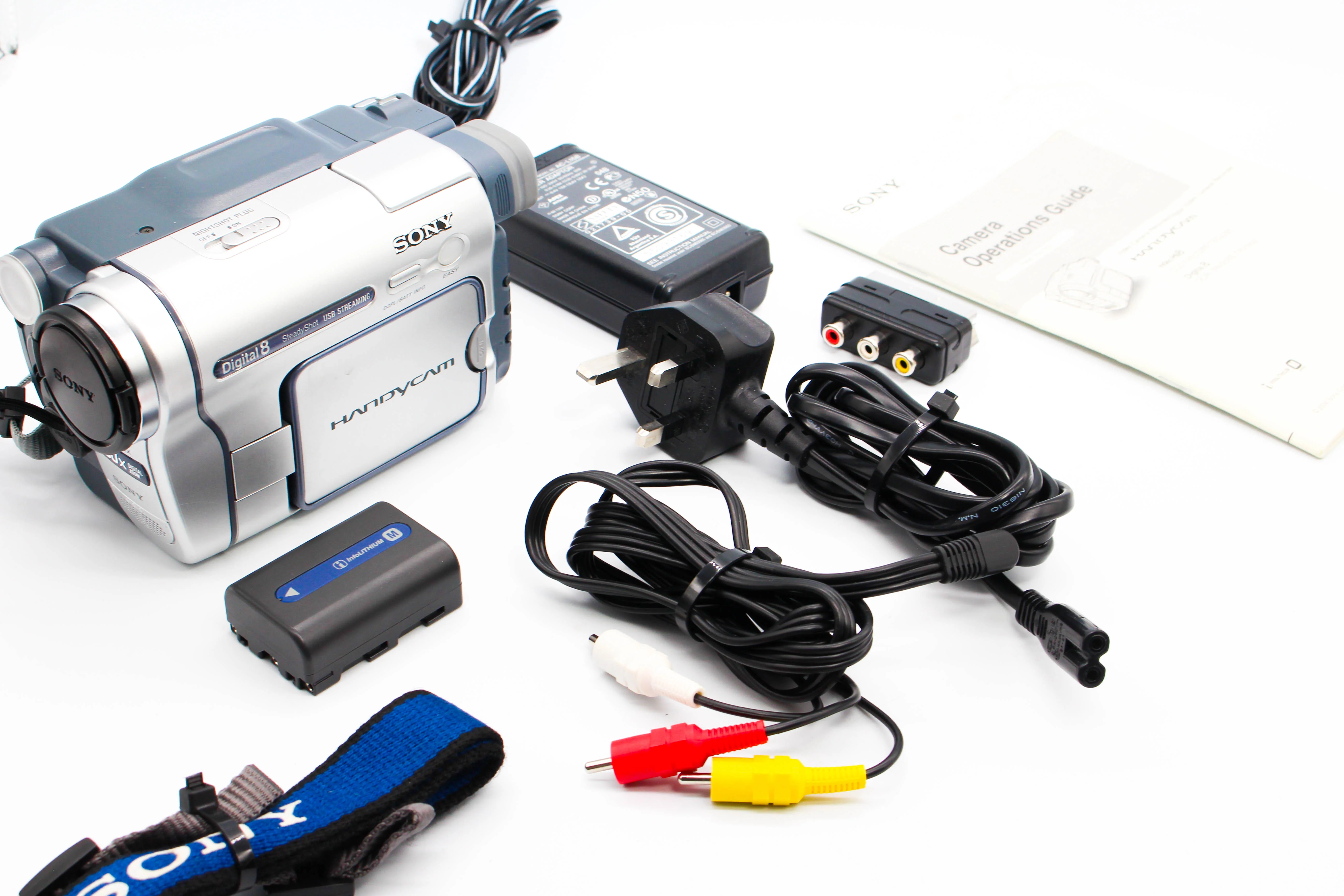 Sony DCR-TRV255E Digital8 8mm Handycam Camcorder Digital Video Camera - Tested Bundle Excellent - Image 2