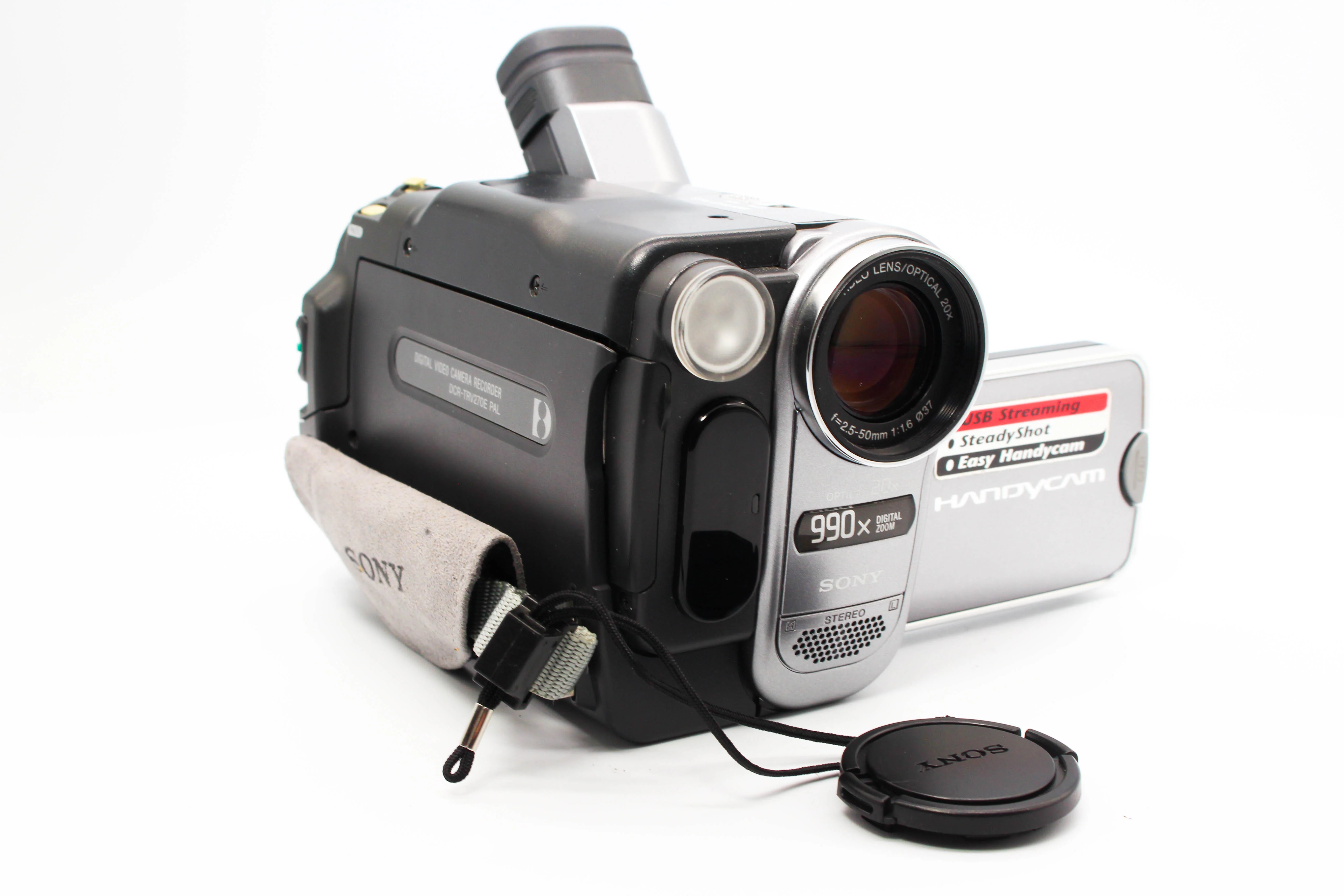 Sony DCR-TRV270E Digital8 8mm Handycam Digital Video Camcorder Camera - Tested Bundle Excellent - Image 4