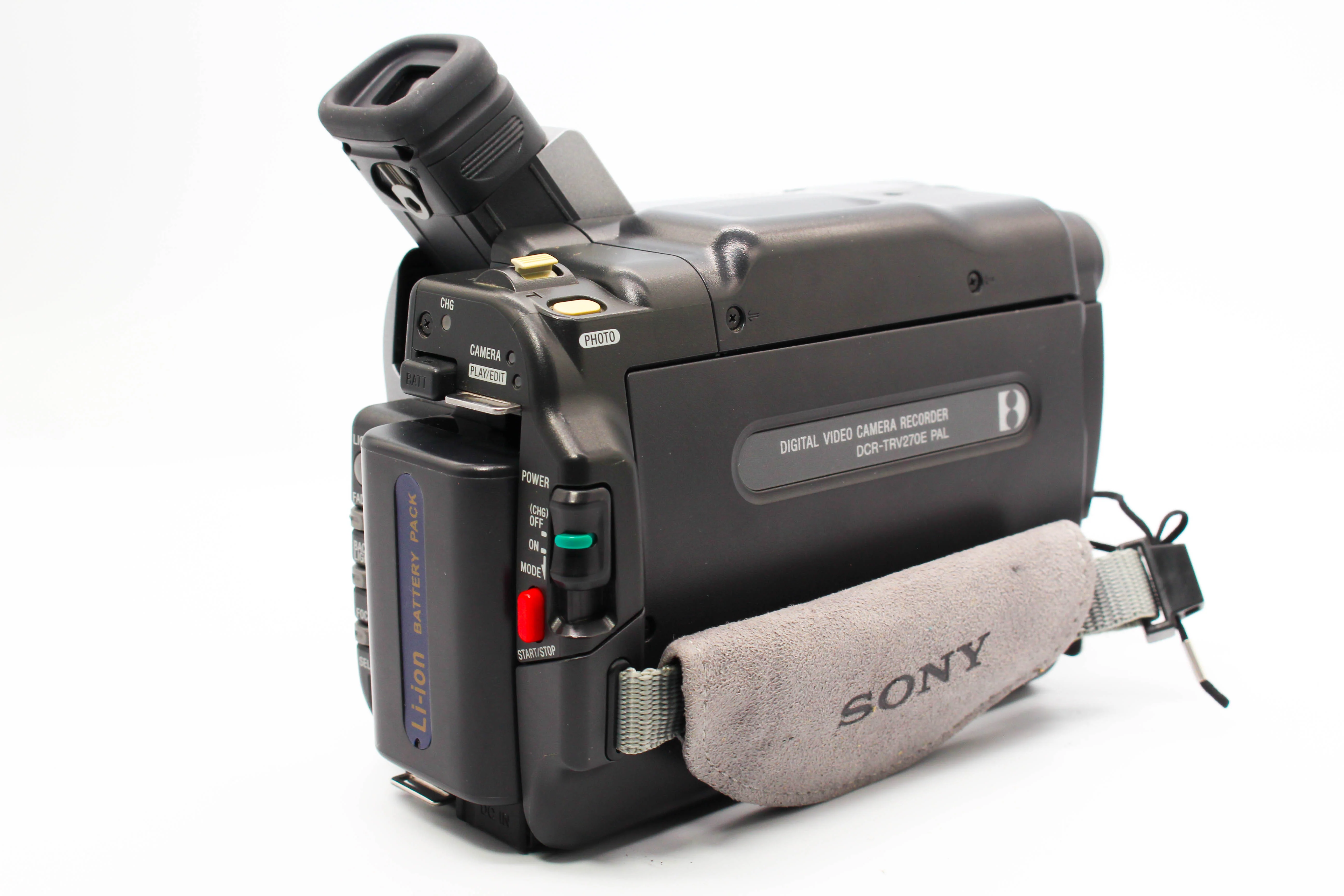 Sony DCR-TRV270E Digital8 8mm Handycam Digital Video Camcorder Camera - Tested Bundle Excellent - Image 5