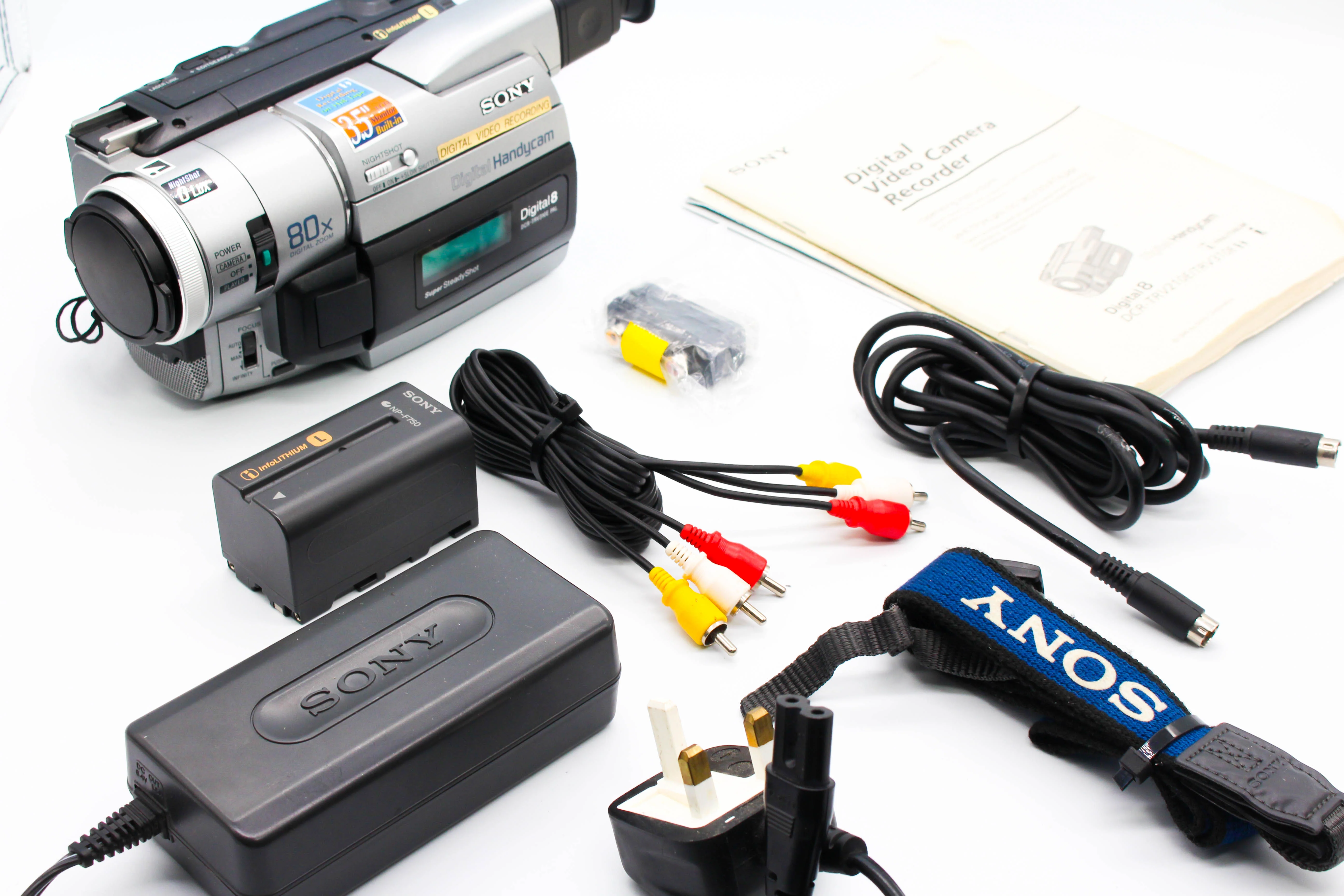 Sony DCR-TRV310E Digital8 Hi8 8mm Digital Video Handycam Camcorder Camera - Tested Bundle Excellent - Image 2