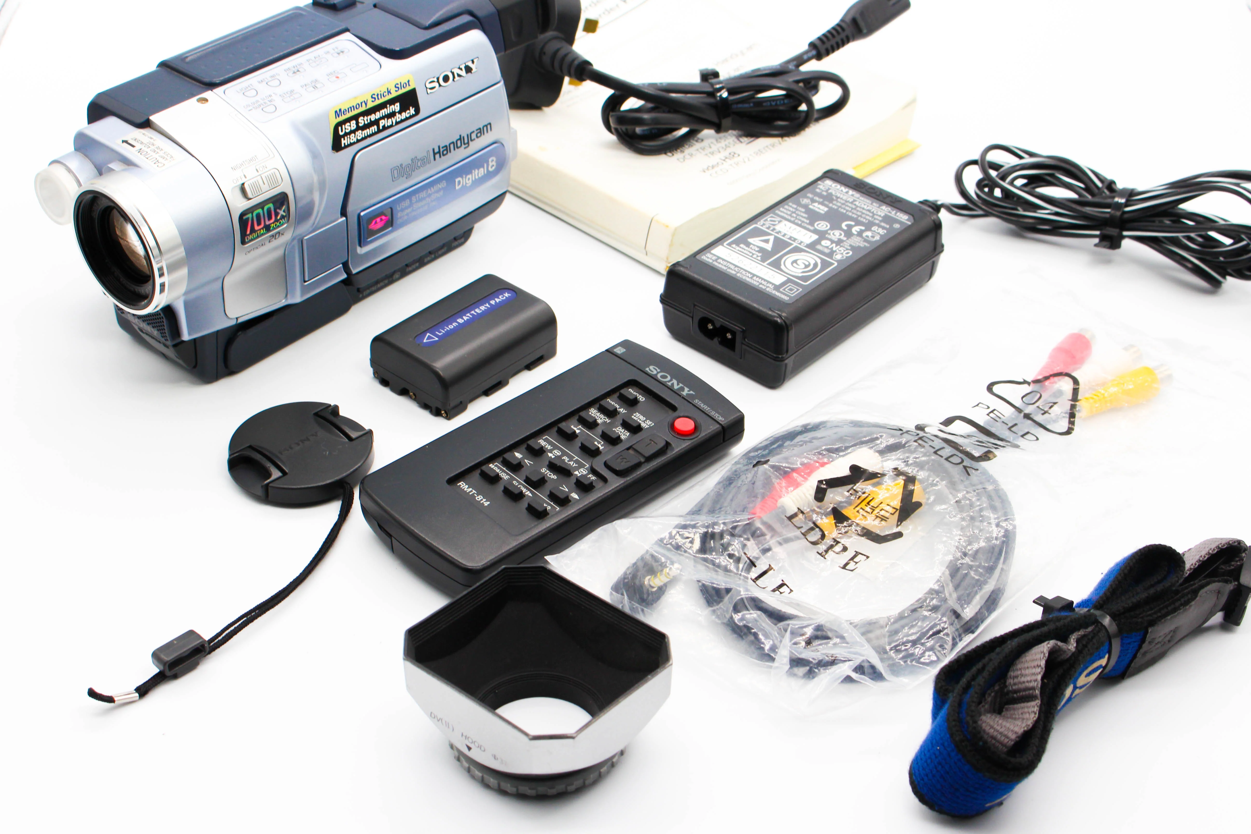 Sony DCR-TRV355E Digital8 8mm Handycam Digital Video Camcorder - Tested Bundle Excellent - Image 2