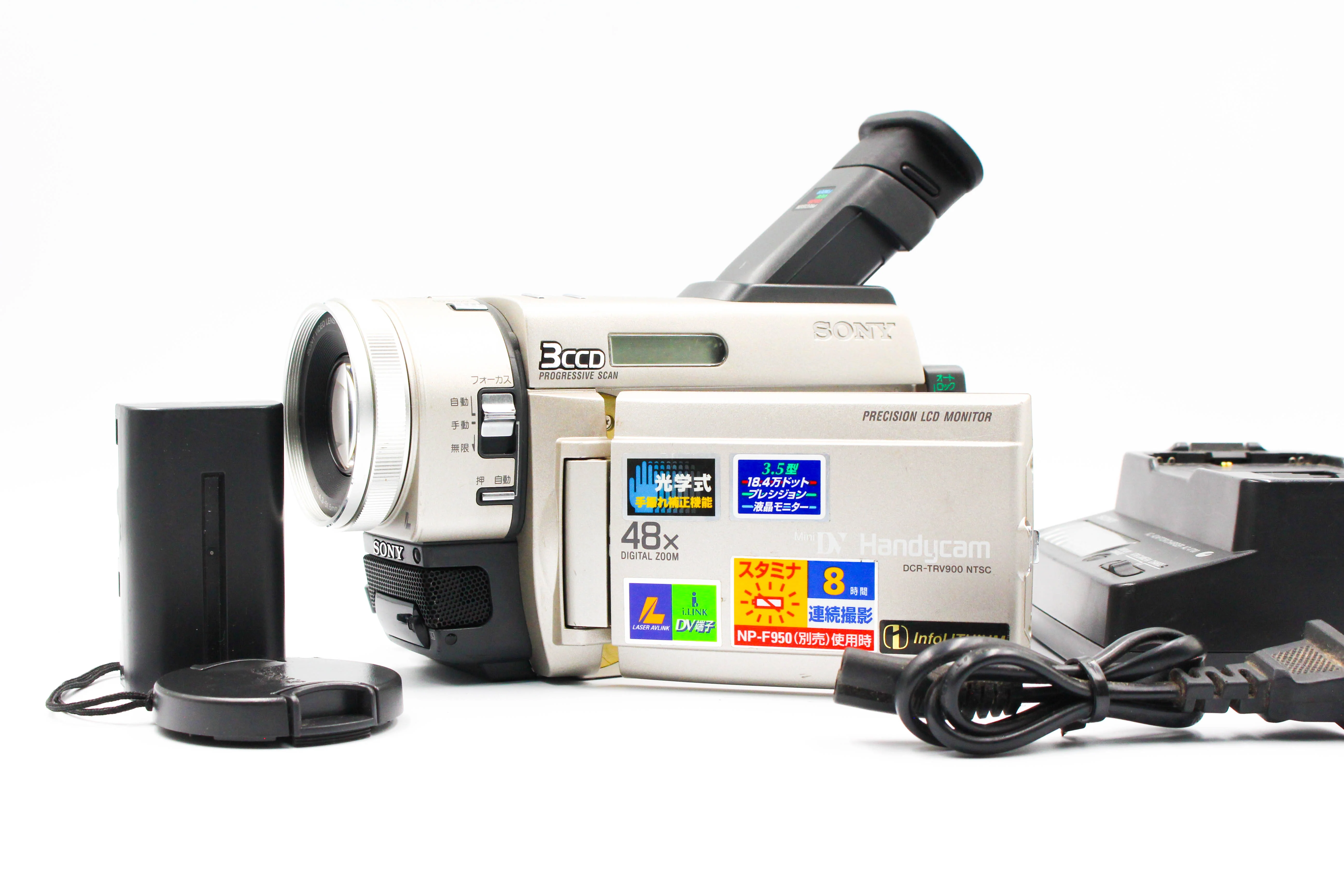 Sony DCR-TRV900 NTSC MiniDV Digital Video Camcorder - Tested Bundle Good - Image 2