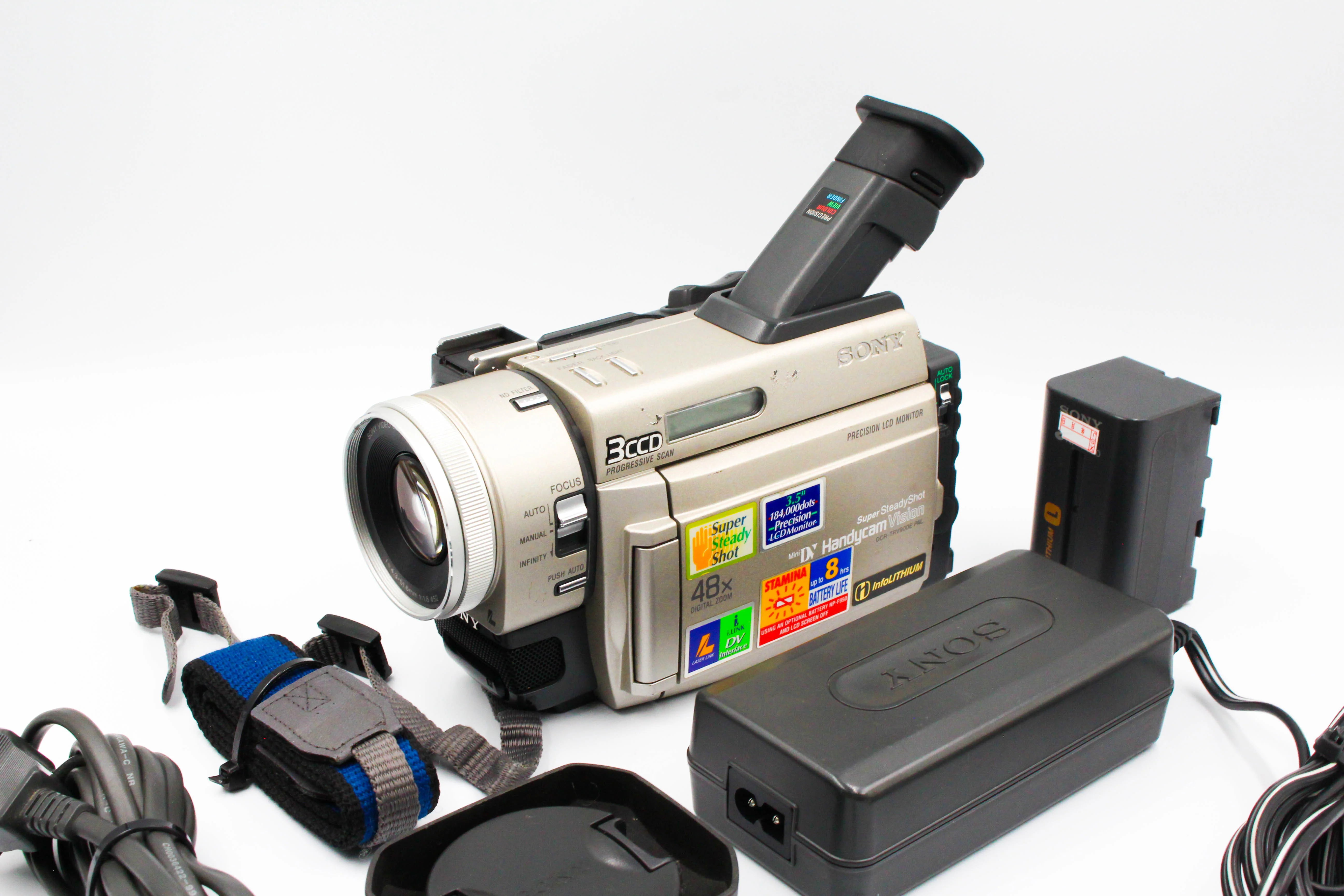 Sony DCR-TRV900E MiniDV Handycam Digital Camera Camcorder (For Parts) - Tested Bundle - Image 10