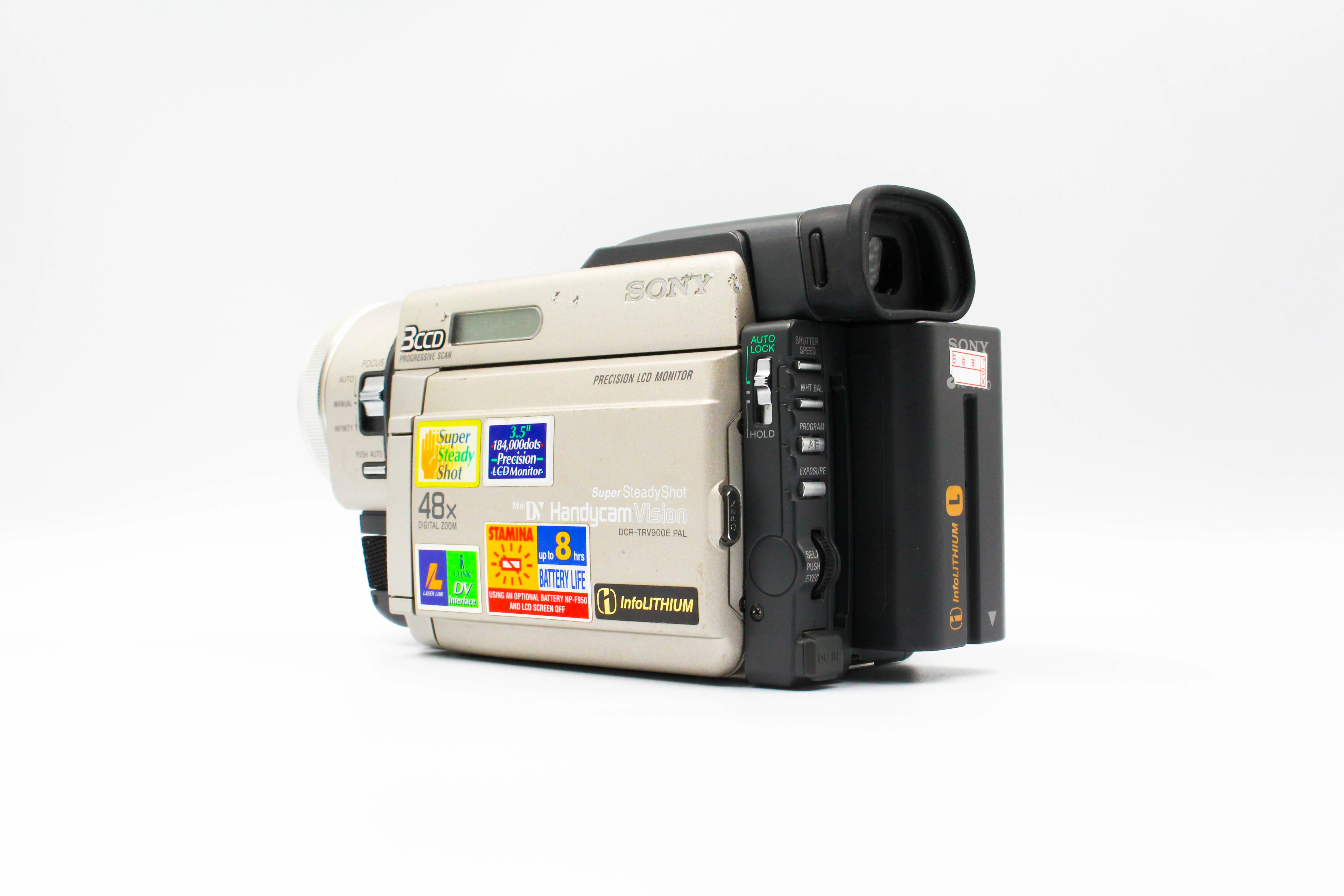 Sony DCR-TRV900E MiniDV Handycam Digital Camera Camcorder (For Parts) - Tested Bundle - Image 5