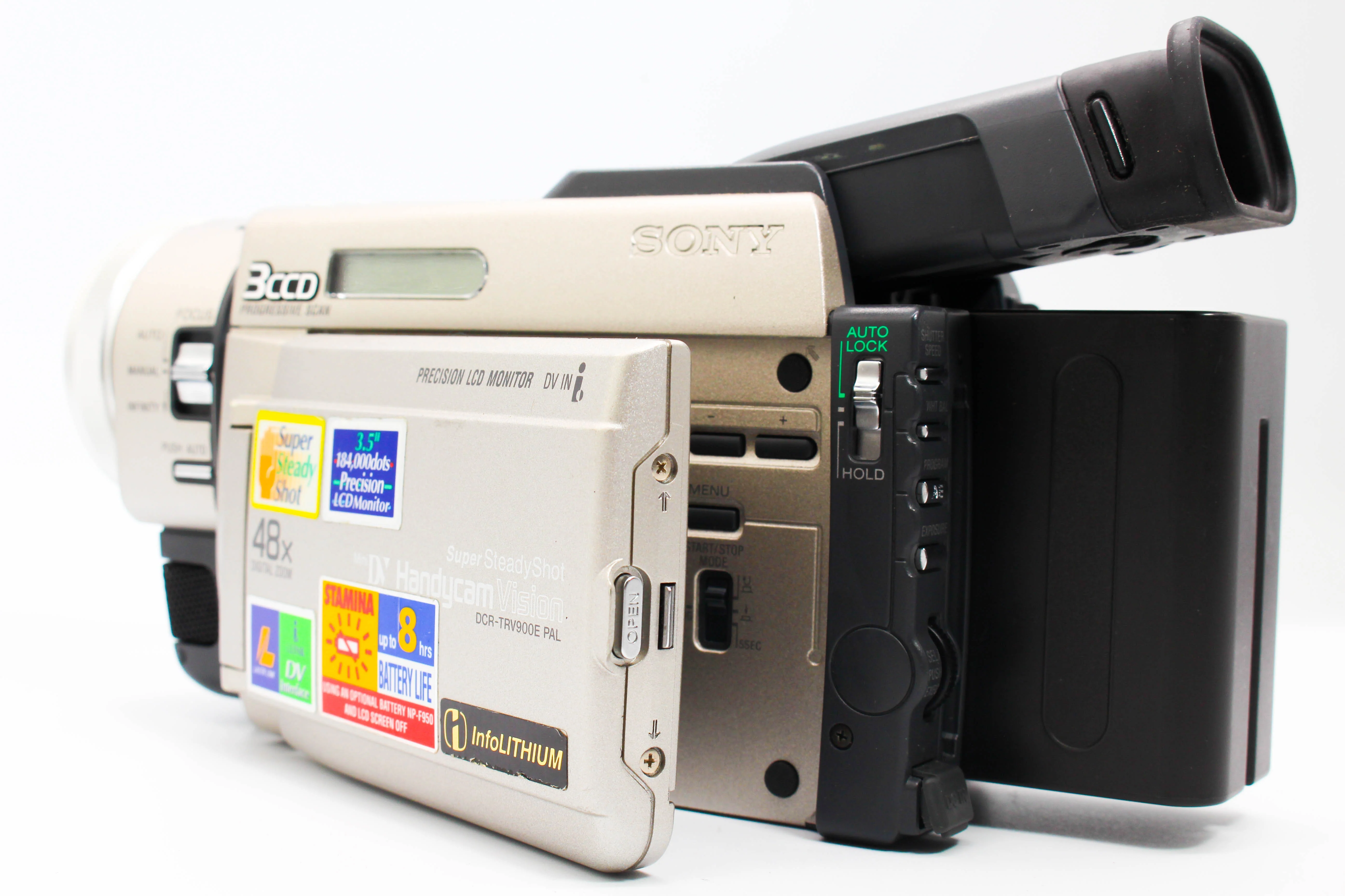 Sony DCR-TRV900E MiniDV Handycam Camcorder Digital Video Camera - Tested Bundle Excellent - Image 3