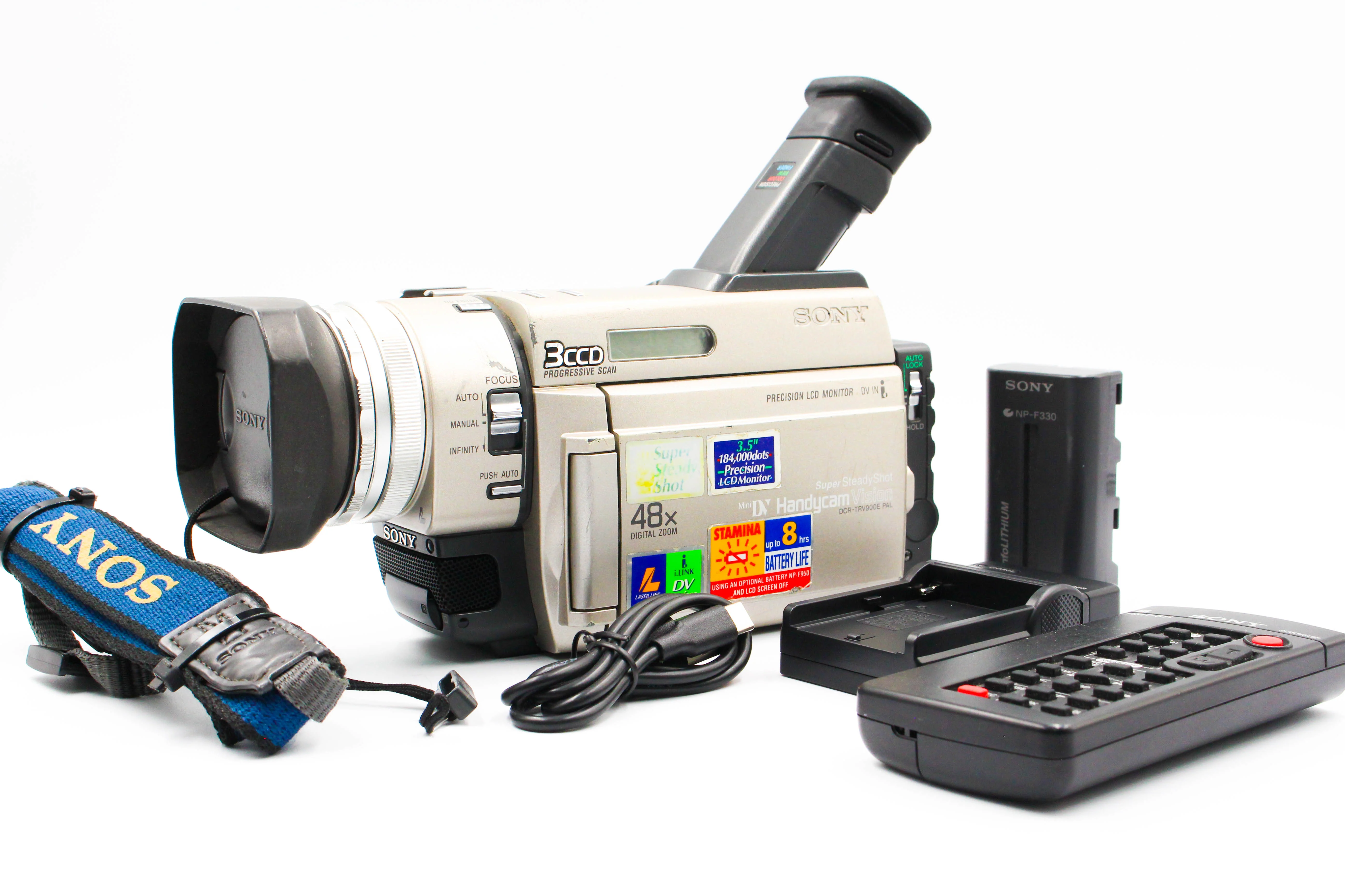 Sony DCR-TRV900E MiniDV Handycam Digital Video Camcorder Camera - Tested Bundle Excellent - Image 2