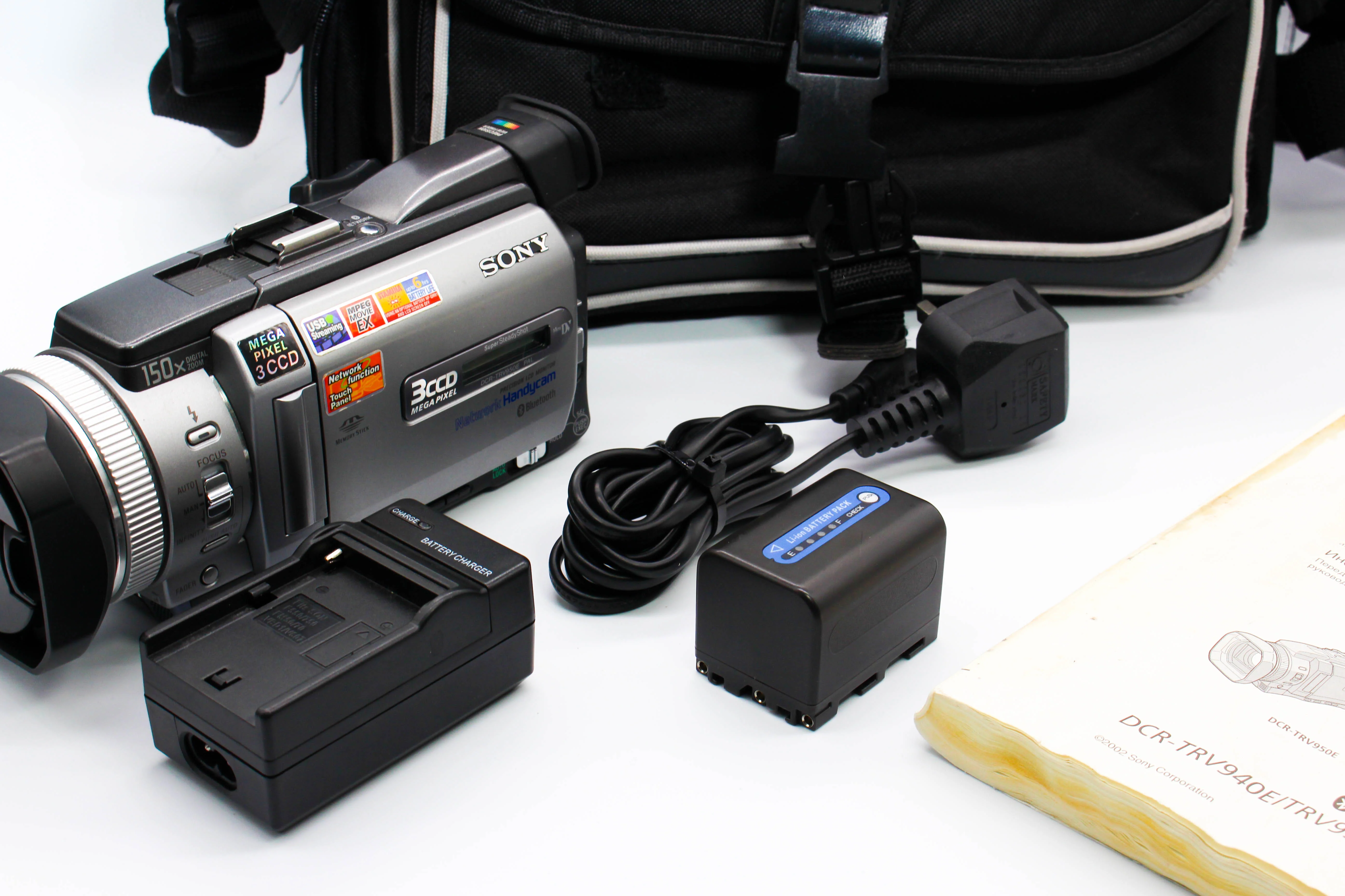 Sony DCR-TRV950E MiniDV Digital Video Handycam Camcorder - Tested Bundle Excellent - Image 2