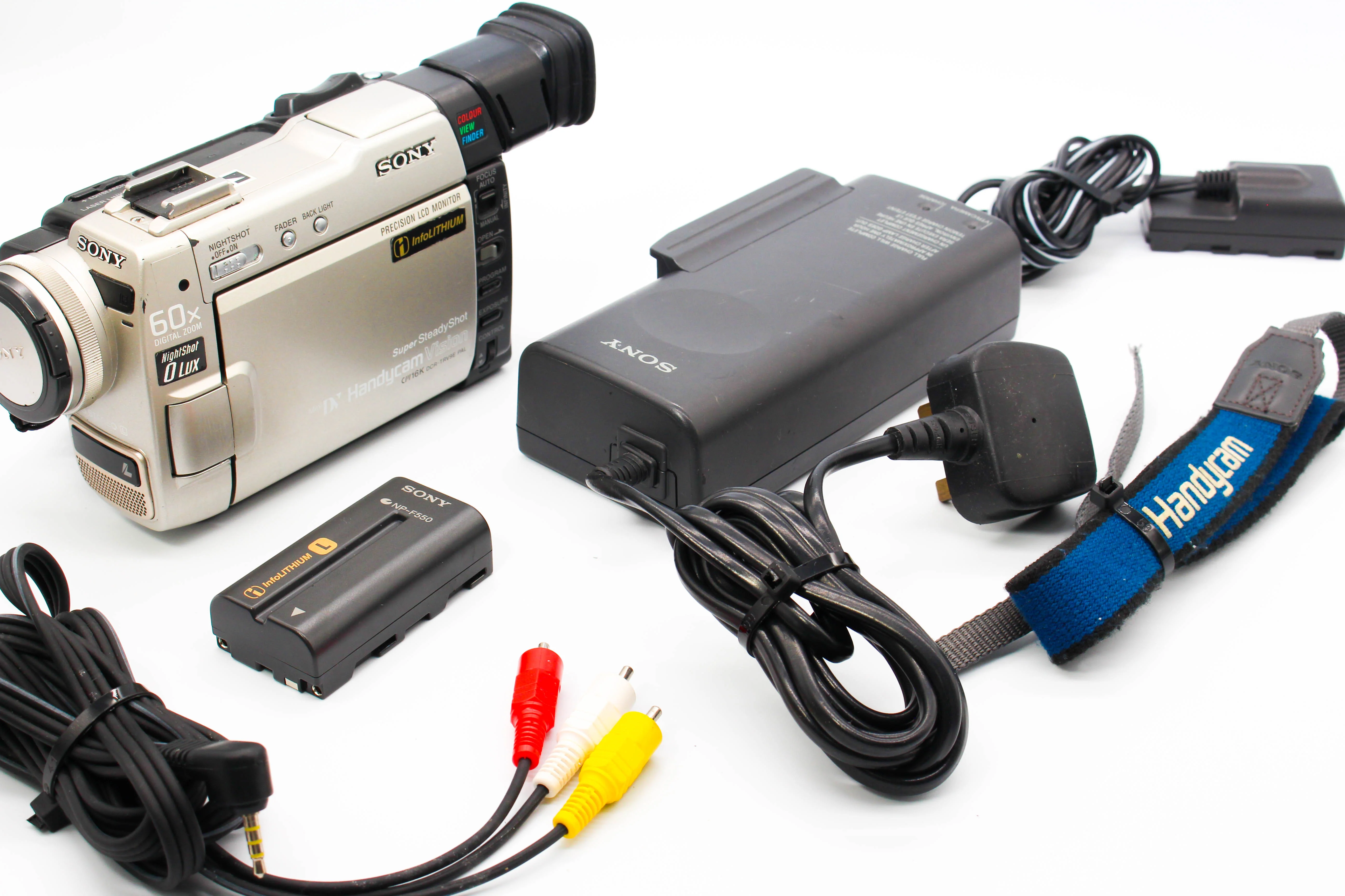 Sony DCR-TRV9E MiniDV Video Handycam Camcorder Camera - Tested Bundle Excellent Rare - Image 2