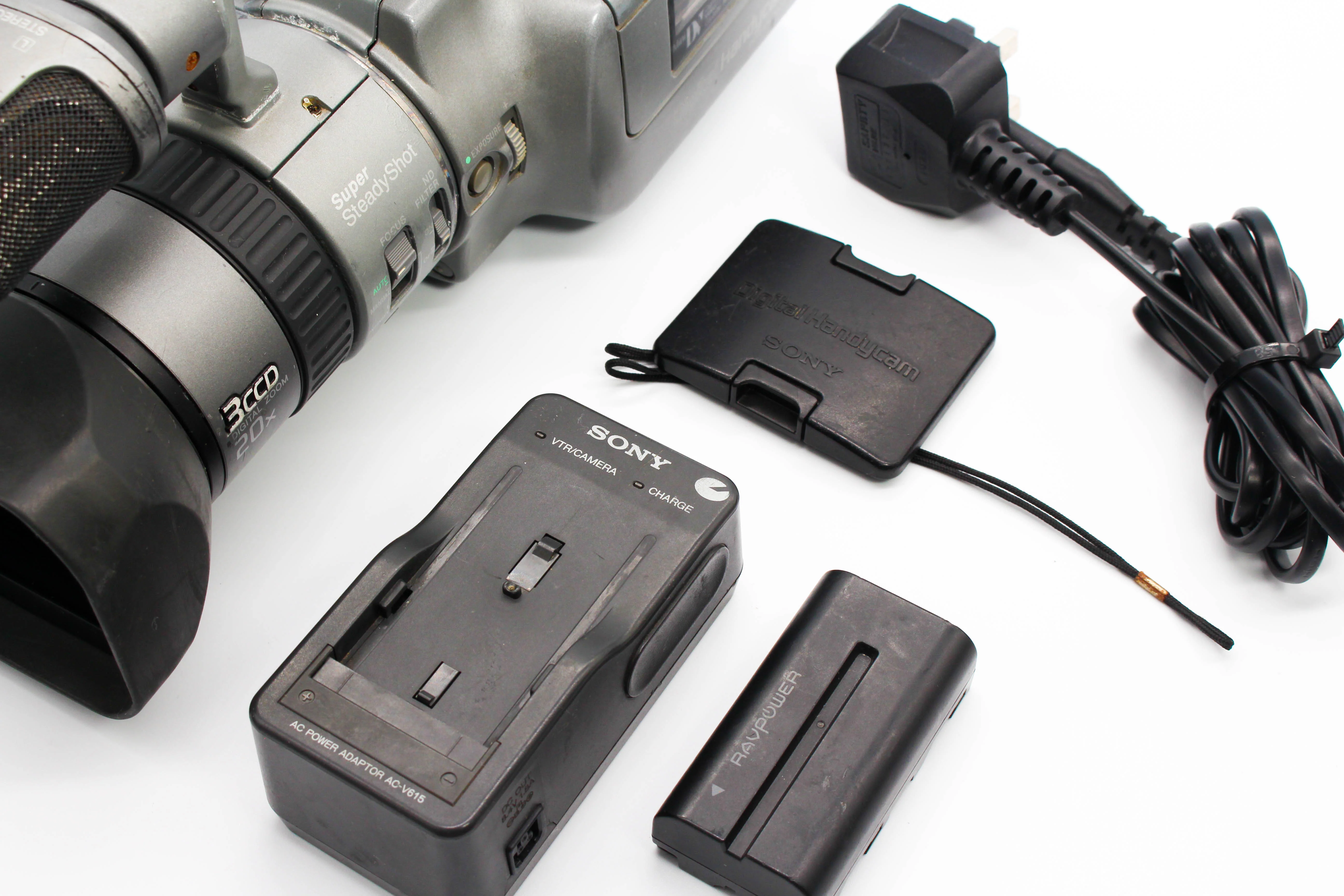 Sony DCR-VX1000E MiniDV Digital Video Handycam Camcorder - Tested Bundle Good - Image 2
