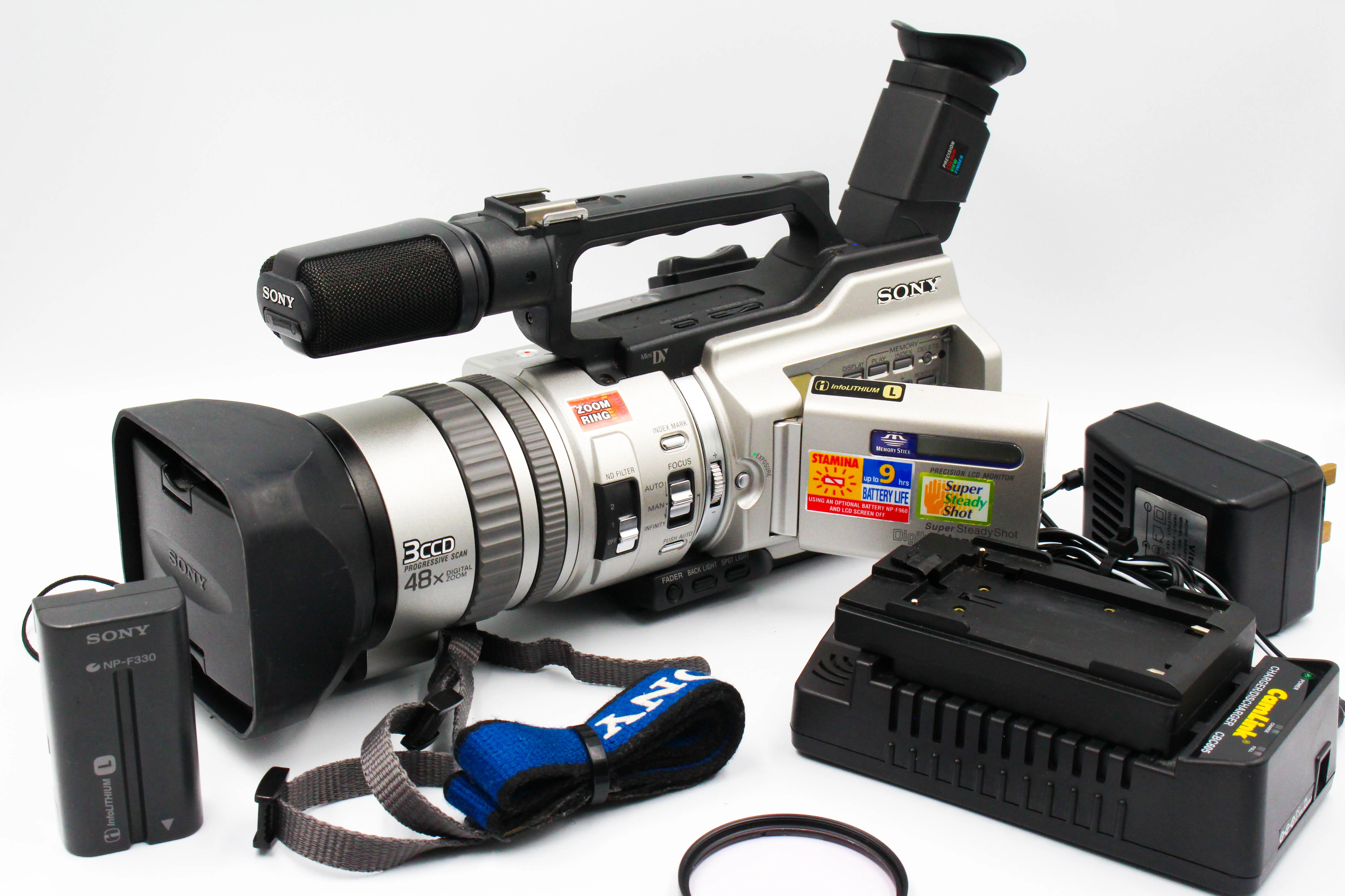 Sony DCR-VX2000E MiniDV Digital Video Camera Camcorder - Image 8
