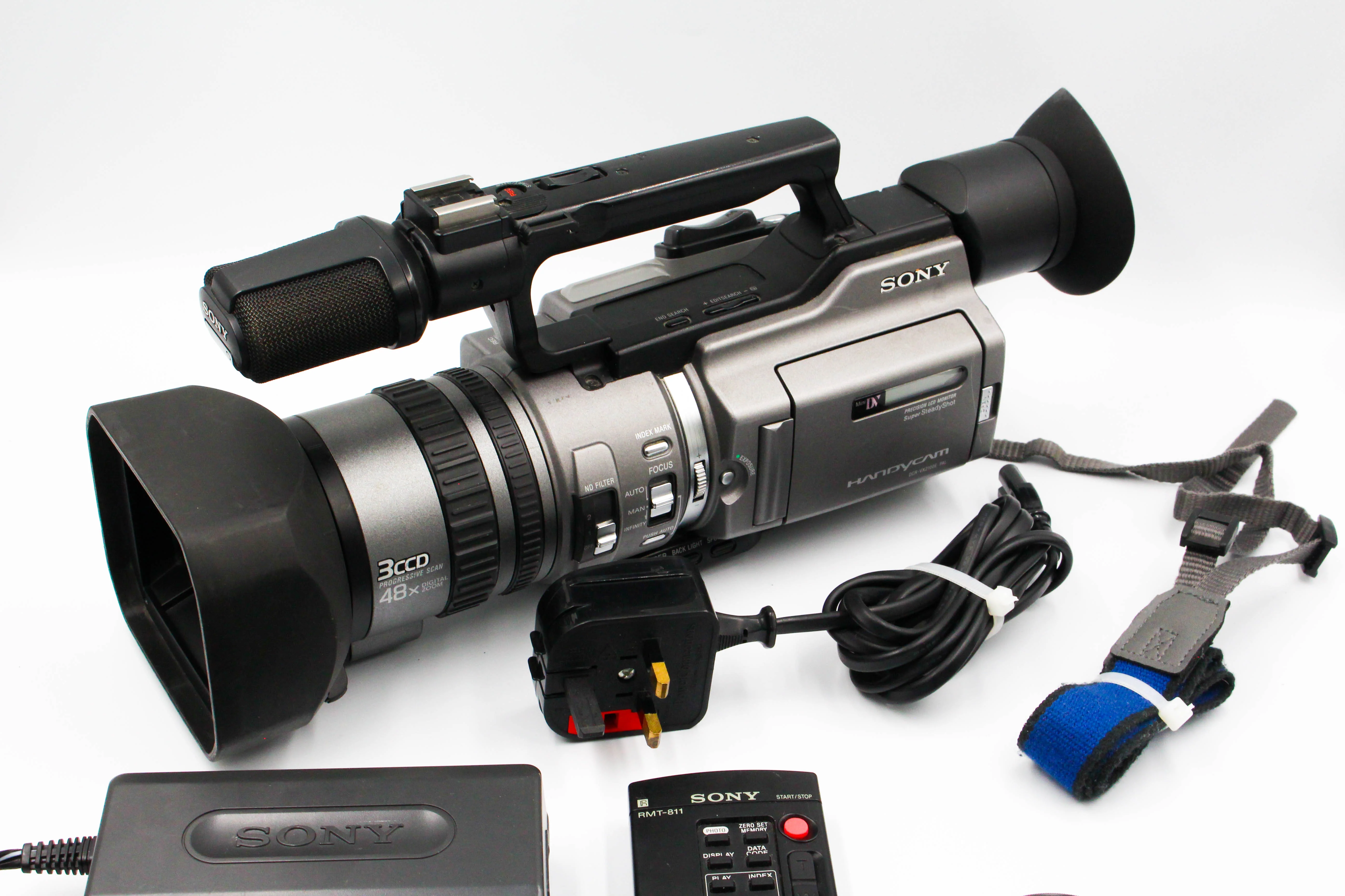 Sony DCR-VX2100E MiniDV Digital Video Camera Camcorder - Image 2
