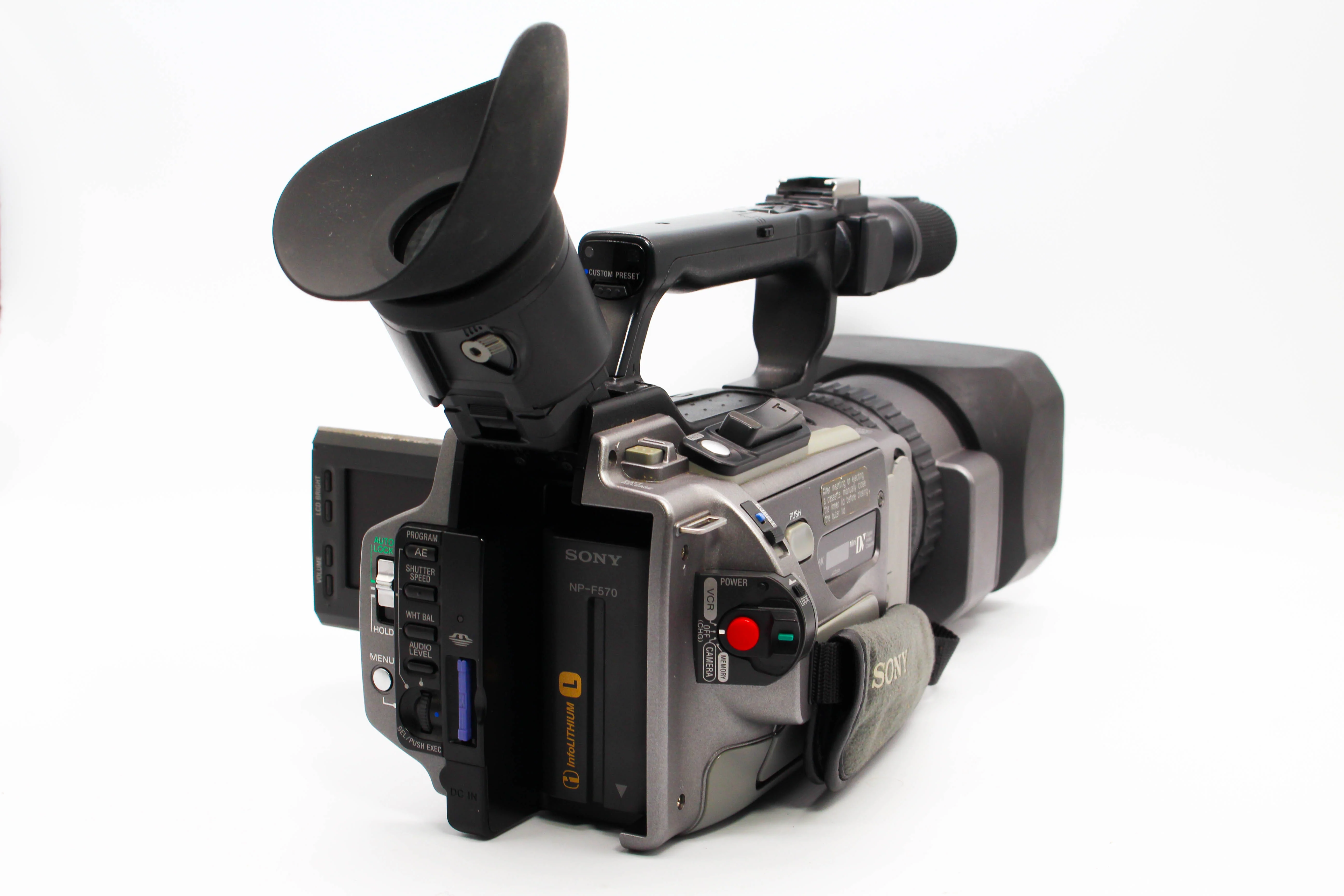 Sony DCR-VX2100E MiniDV Digital Video Handycam Camcorder Camera - Tested Bundle Excellent - Image 4