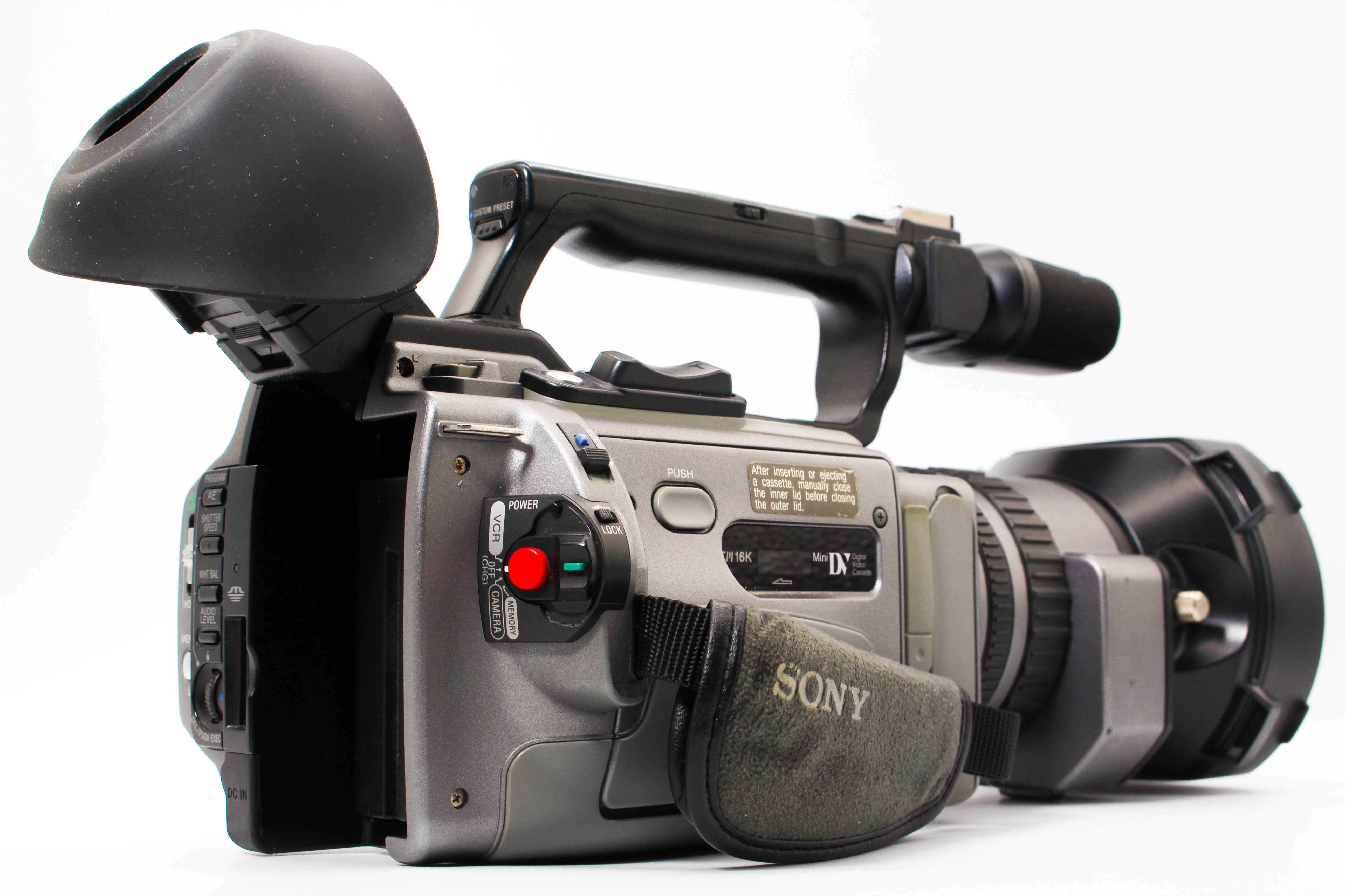 Sony DCR-VX2100E MiniDV Handheld Digital Video Camera Camcorder - Tested Bundle Excellent - Image 4