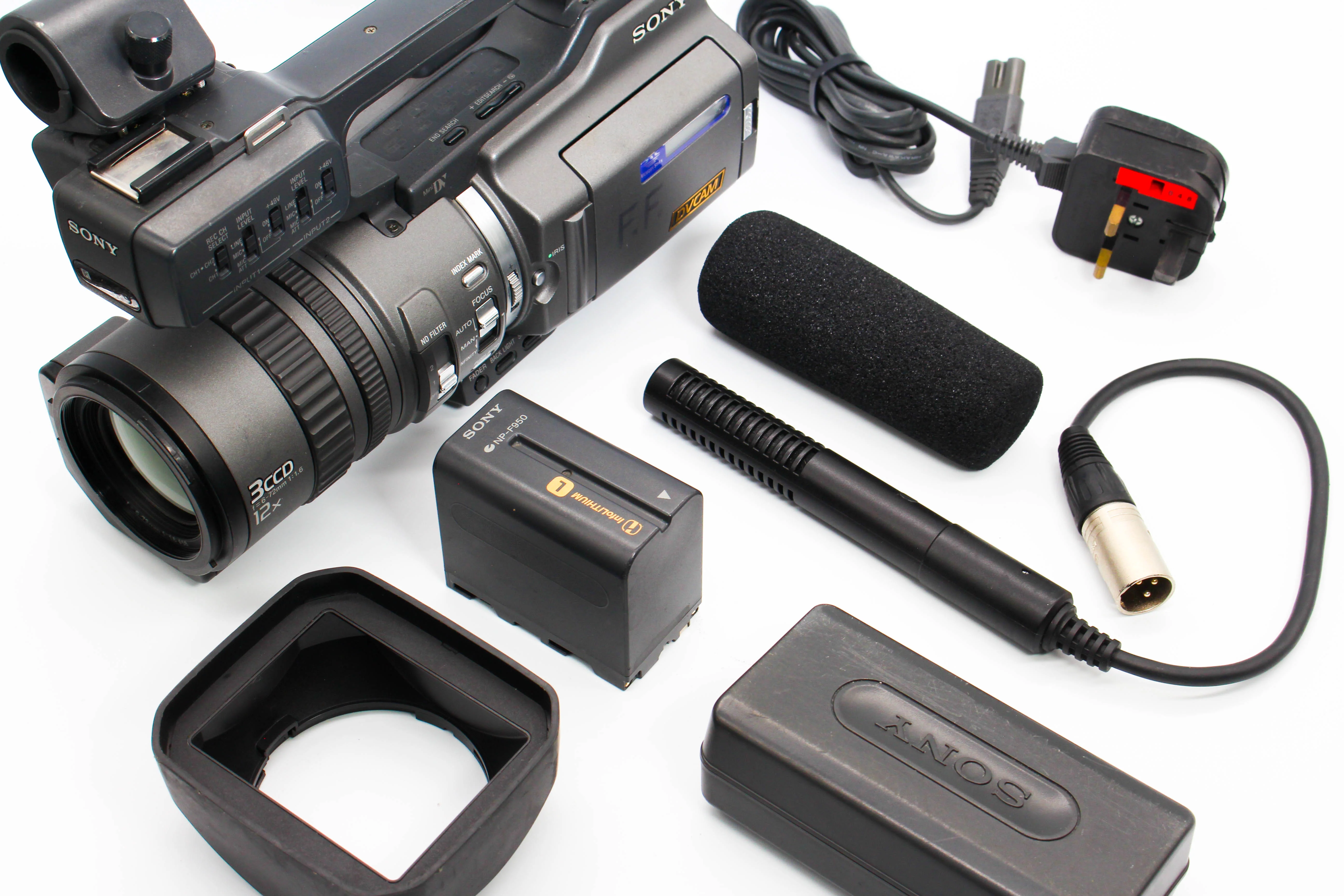 Sony DSR-PD150P MiniDV Video Handycam Camcorder Camera (Read) - Tested Bundle Good - Image 2