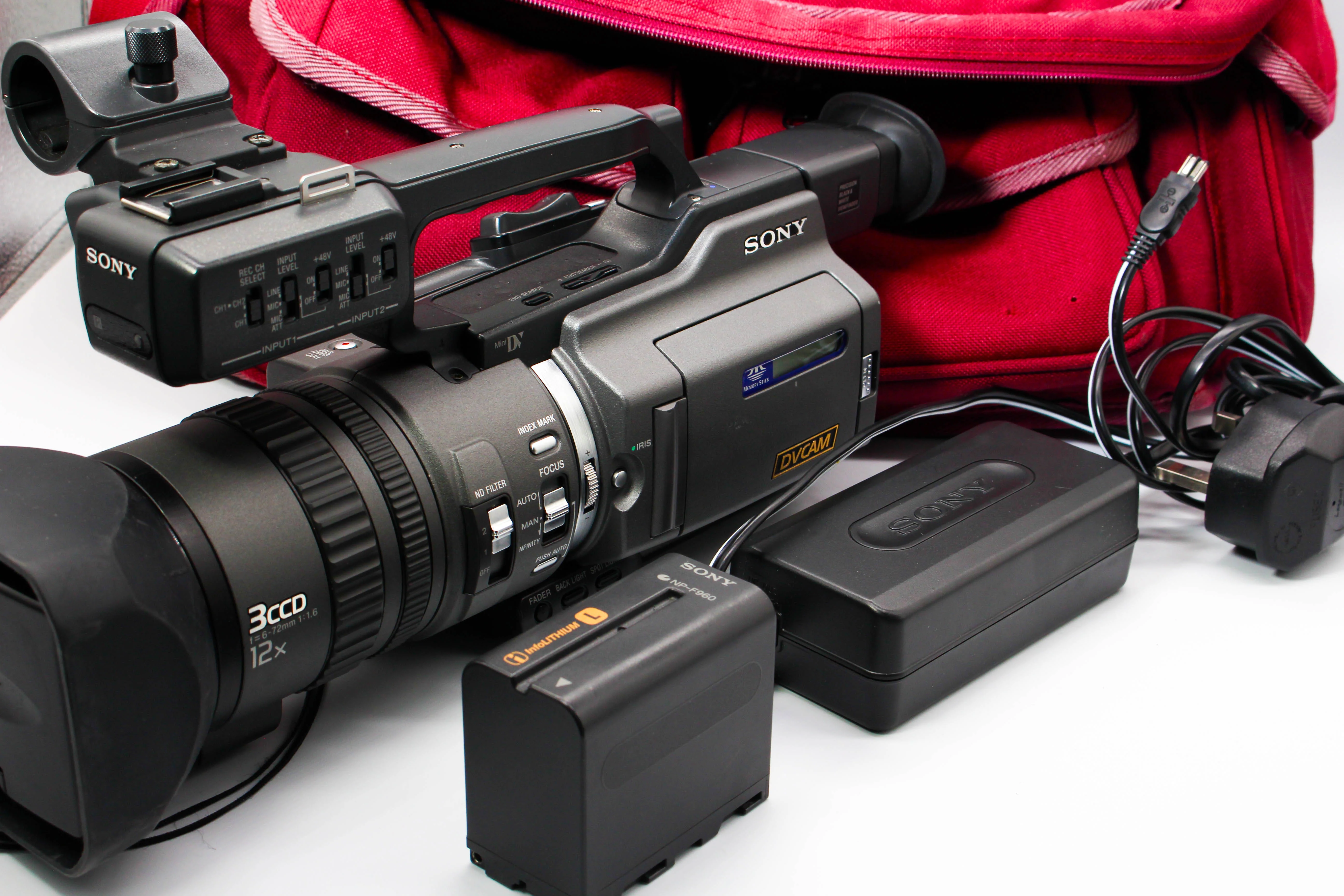 Sony DSR-PD150P MiniDV Video Handycam Camcorder Camera - Tested Bundle Excellent - Image 2
