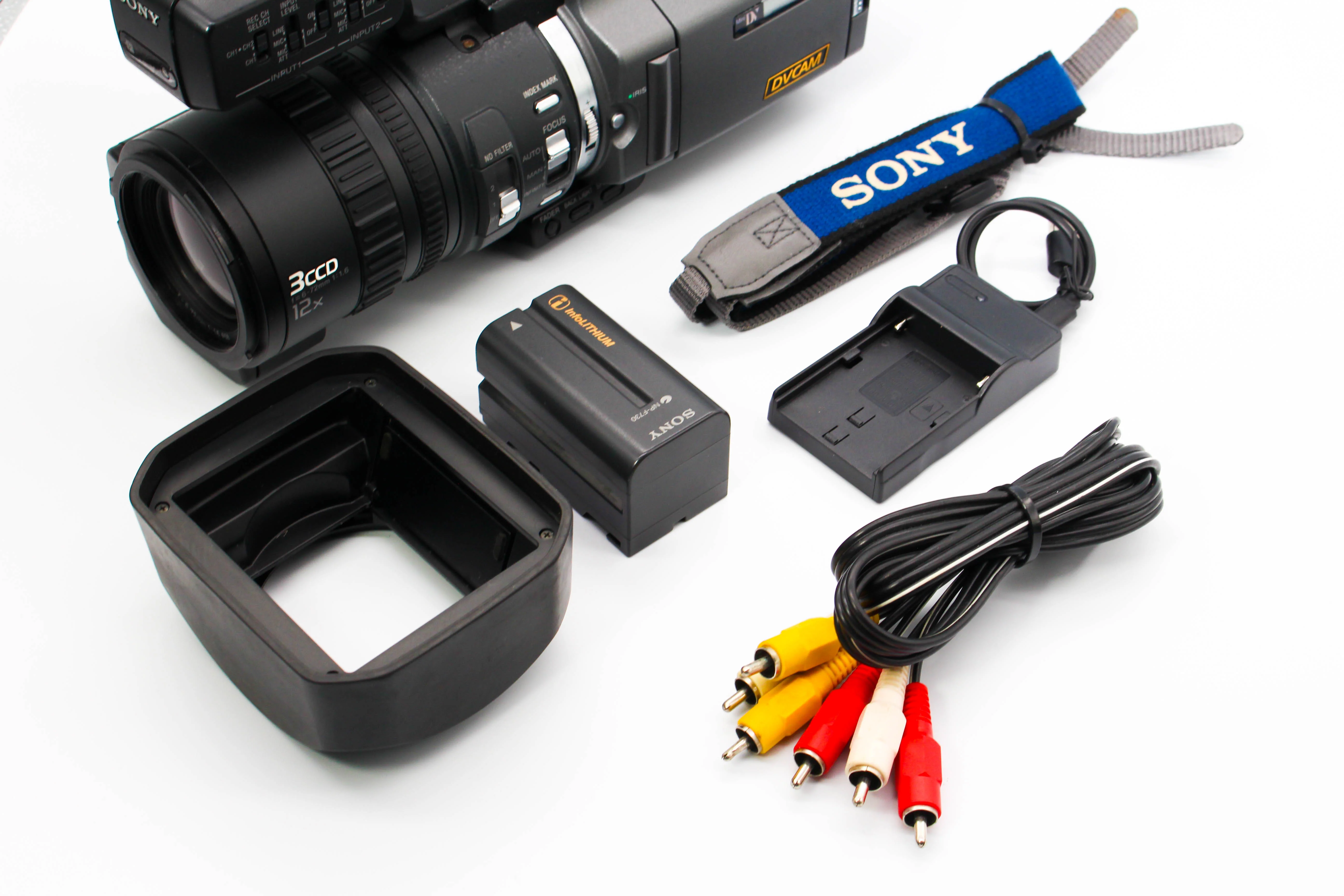 Sony DSR-PD170P MiniDV Handheld Digital Video Camera Camcorder - Tested Bundle Excellent - Image 2