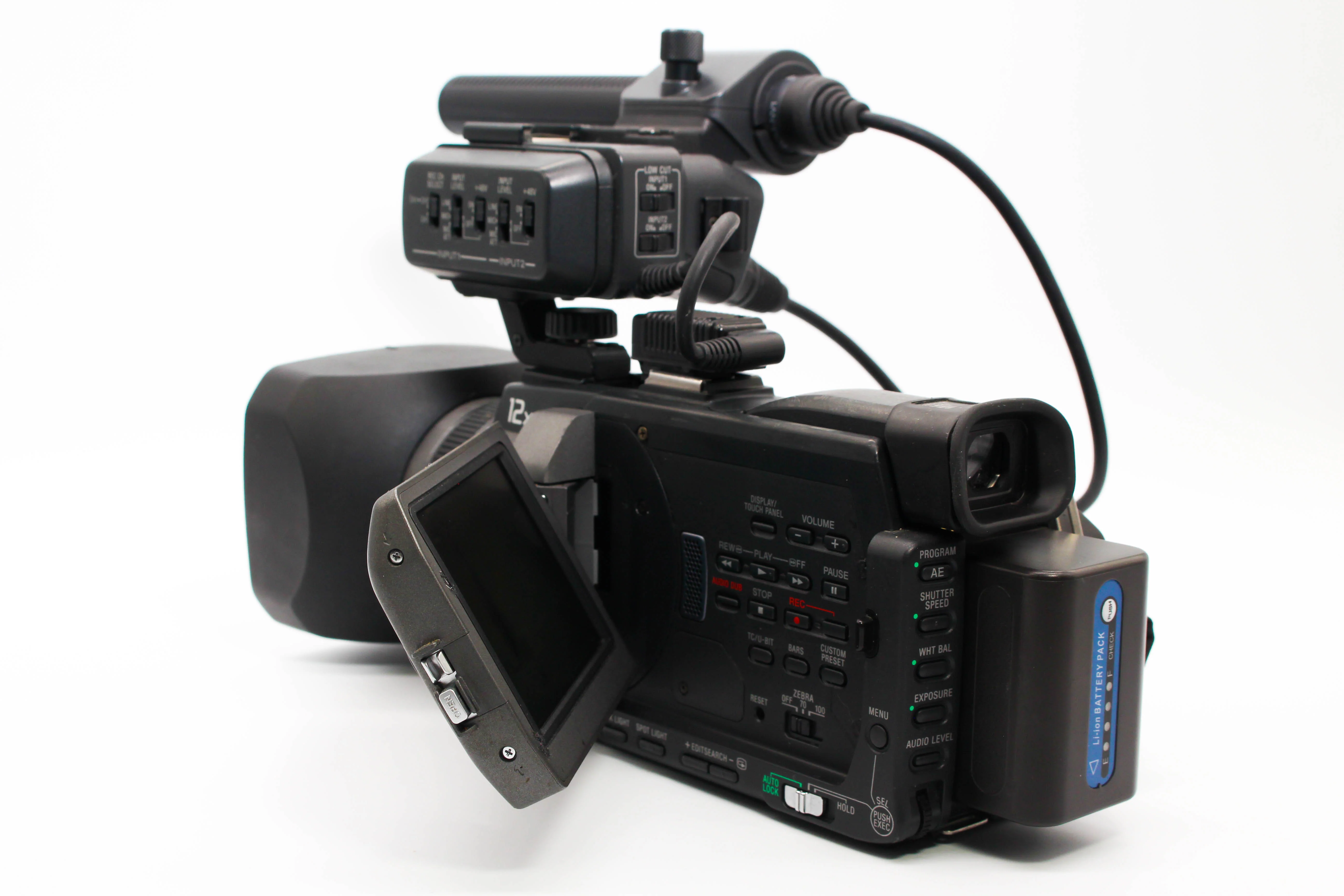 Sony DSR-PDX10P MiniDV DV CAM Digital Video Handycam Camcorder - Tested Bundle Excellent - Image 6
