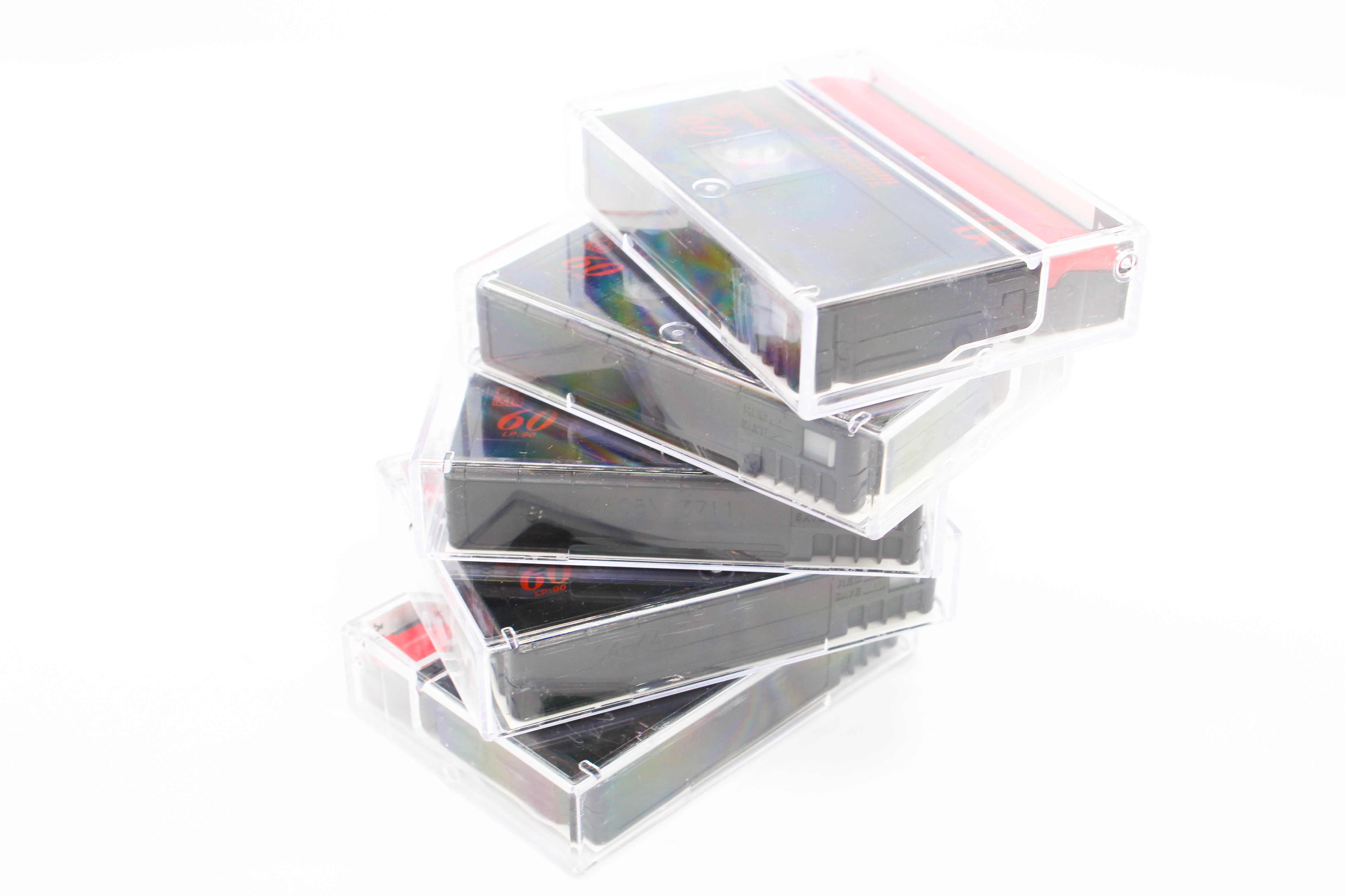 Sony DVM60ME MiniDV Premium Digital Video Cassette Tape 5 Pack Red - Tested Used - Image 2