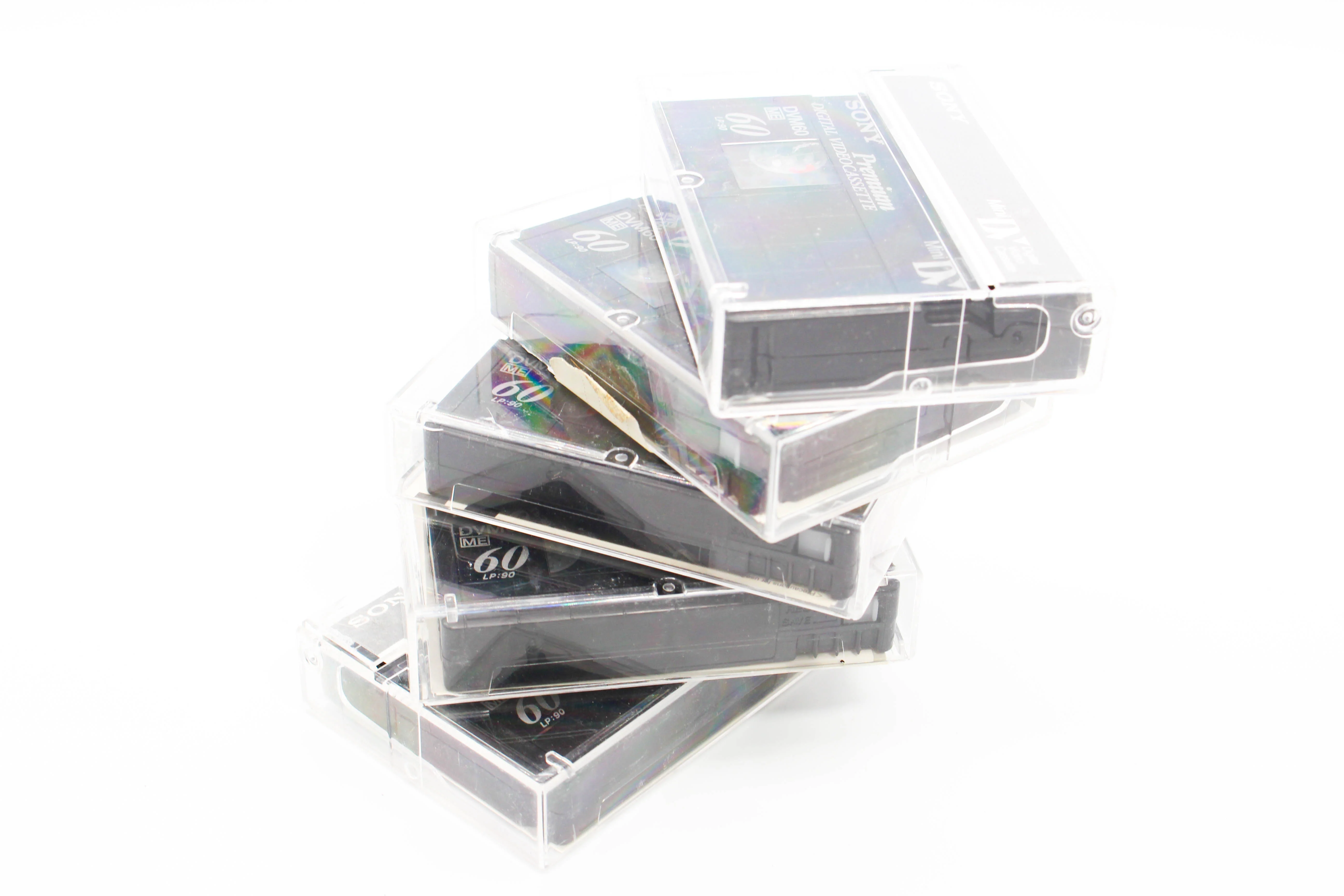 Sony DVM60ME MiniDV Premium Digital Video Cassette Tape 5 Pack Black - Tested Used - Image 2